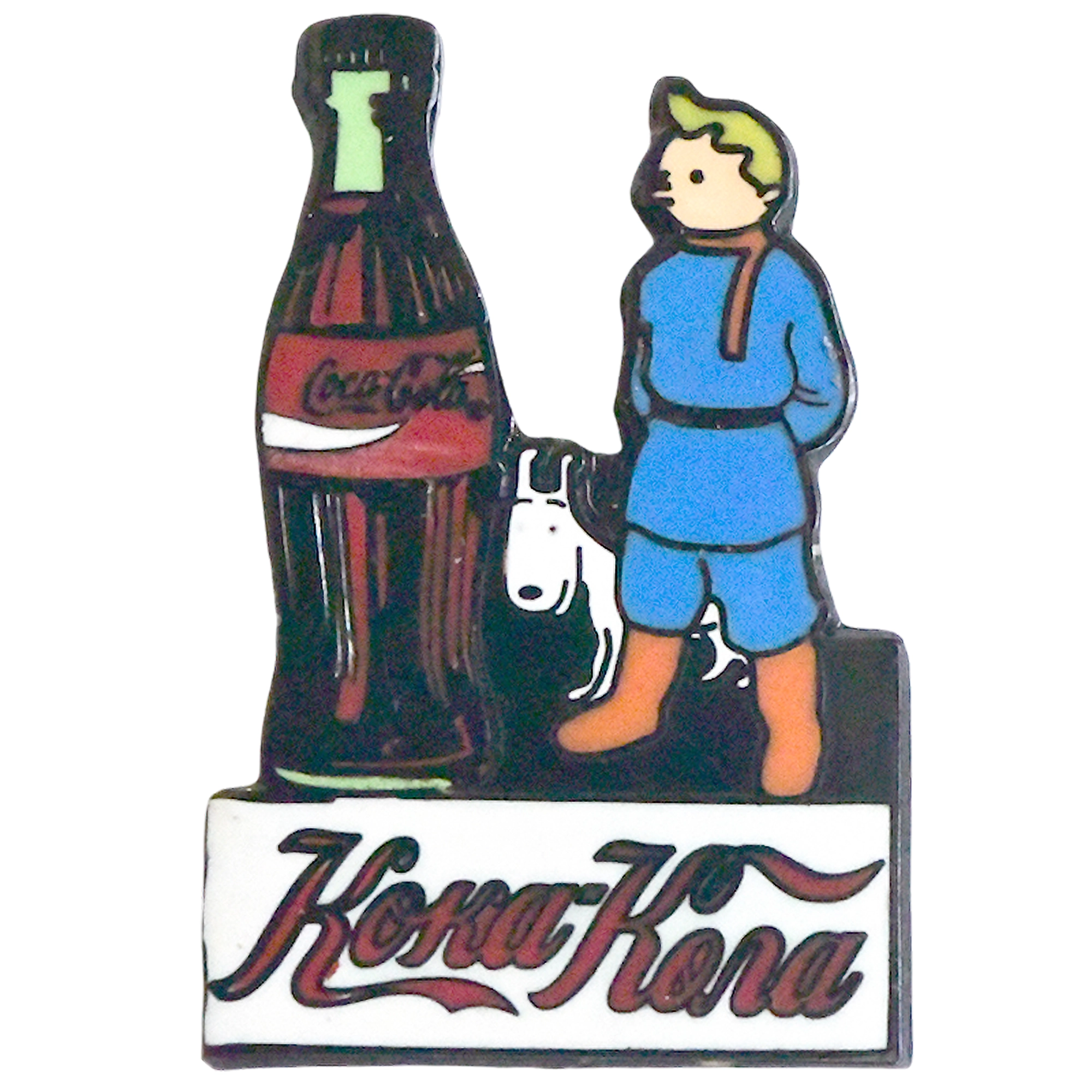 Tintín + Milú + Coca-Cola