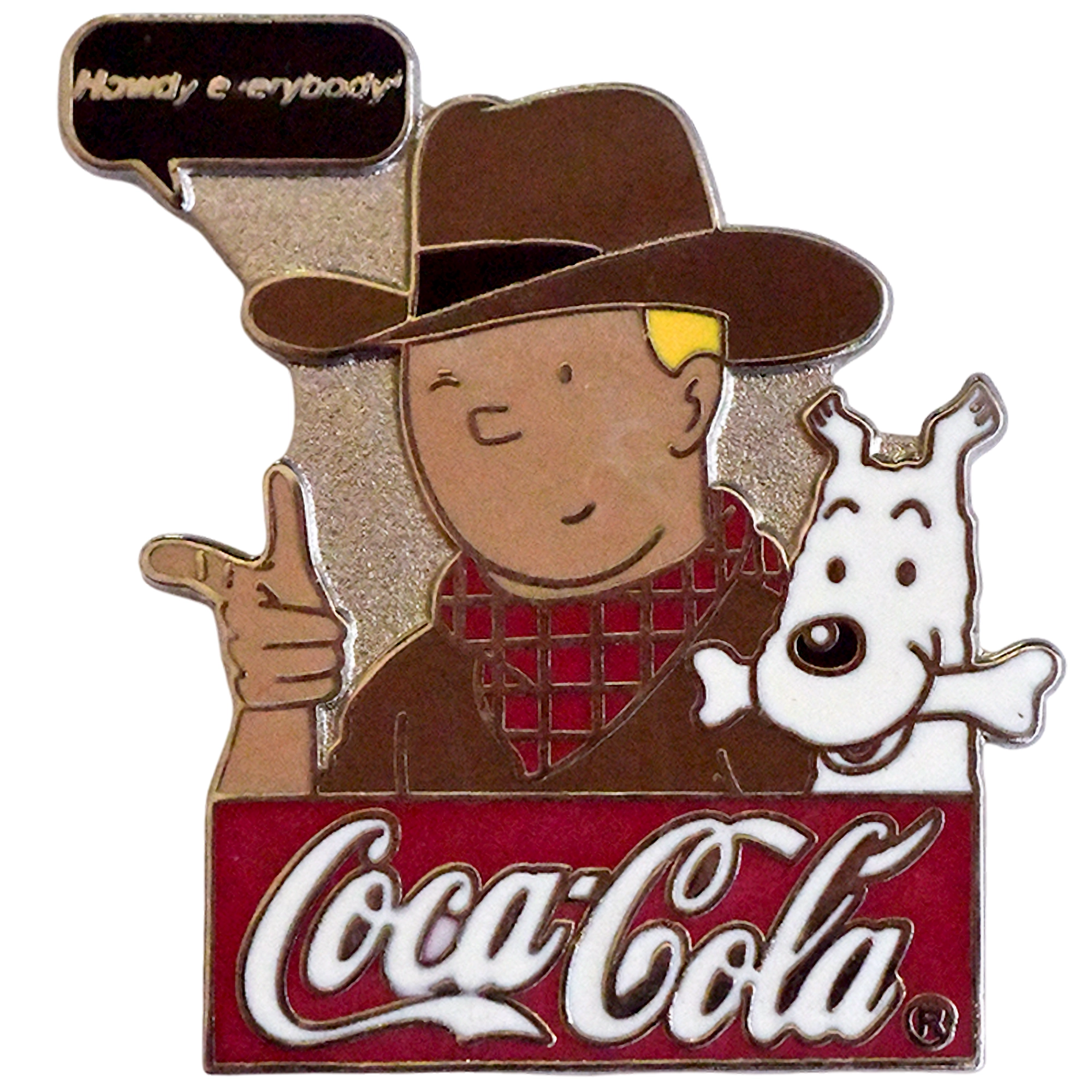 Tintín + Milú + Coca-Cola