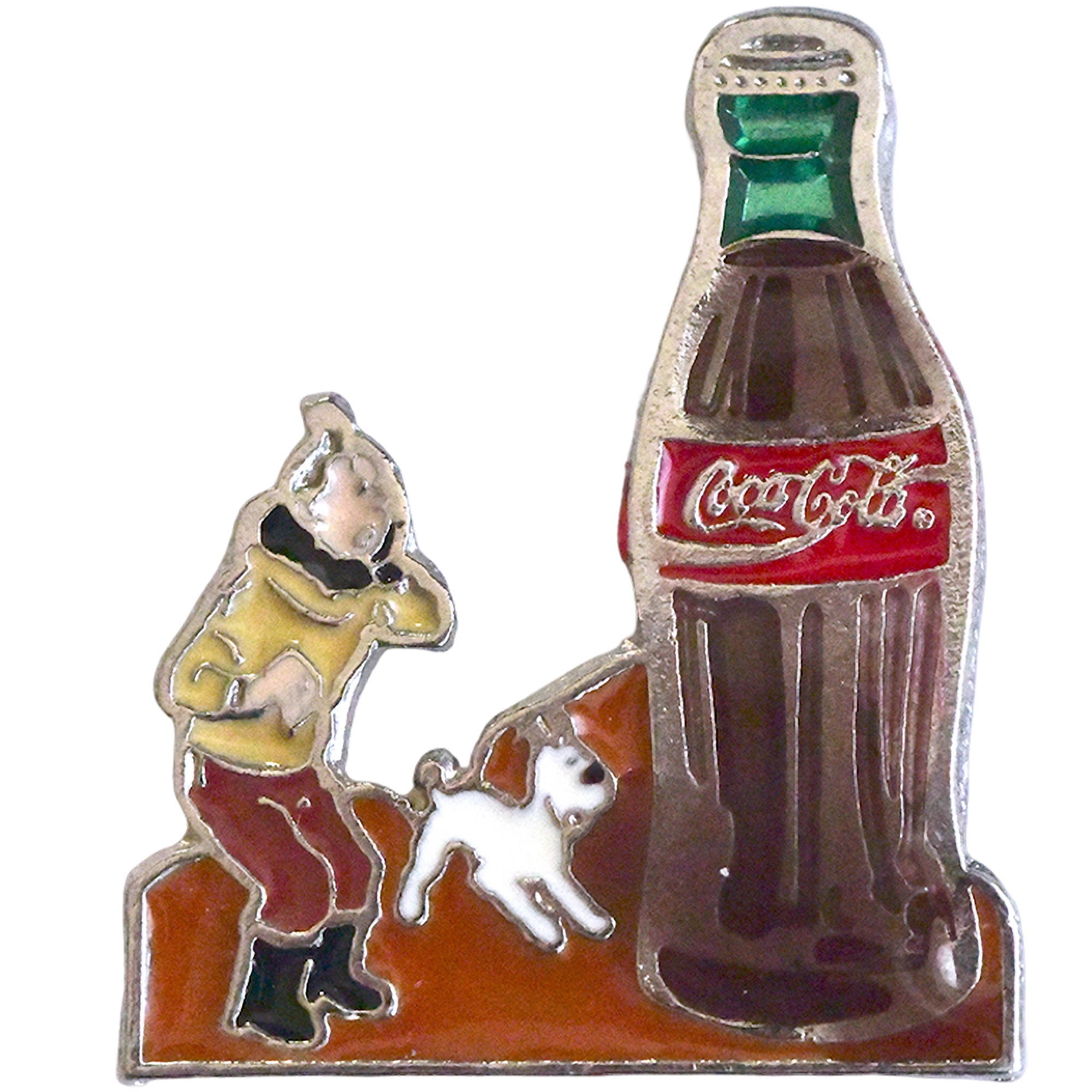 Tintín + Milú + Coca-Cola