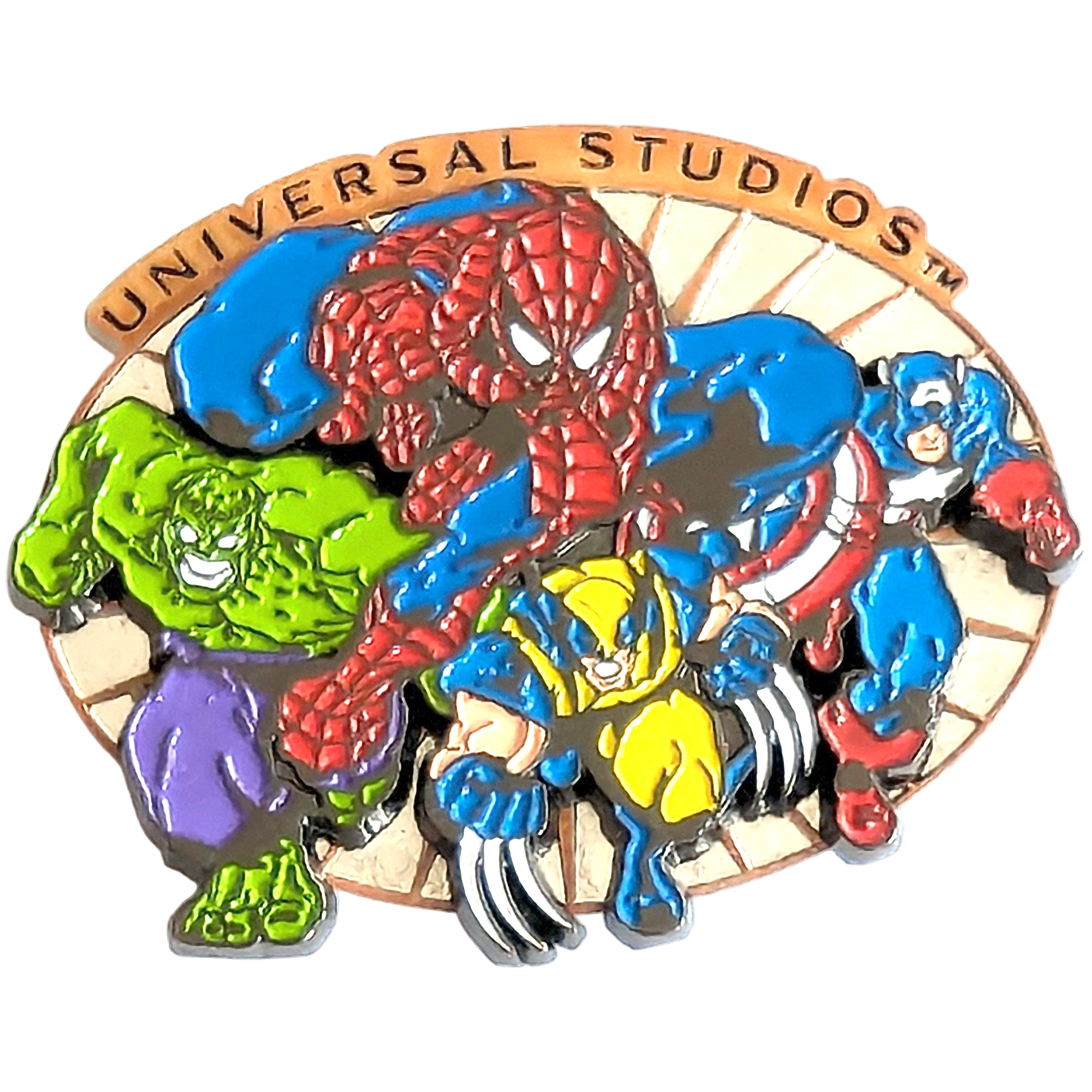 Hulck. + Spidermna + Capitán América + Lobezno