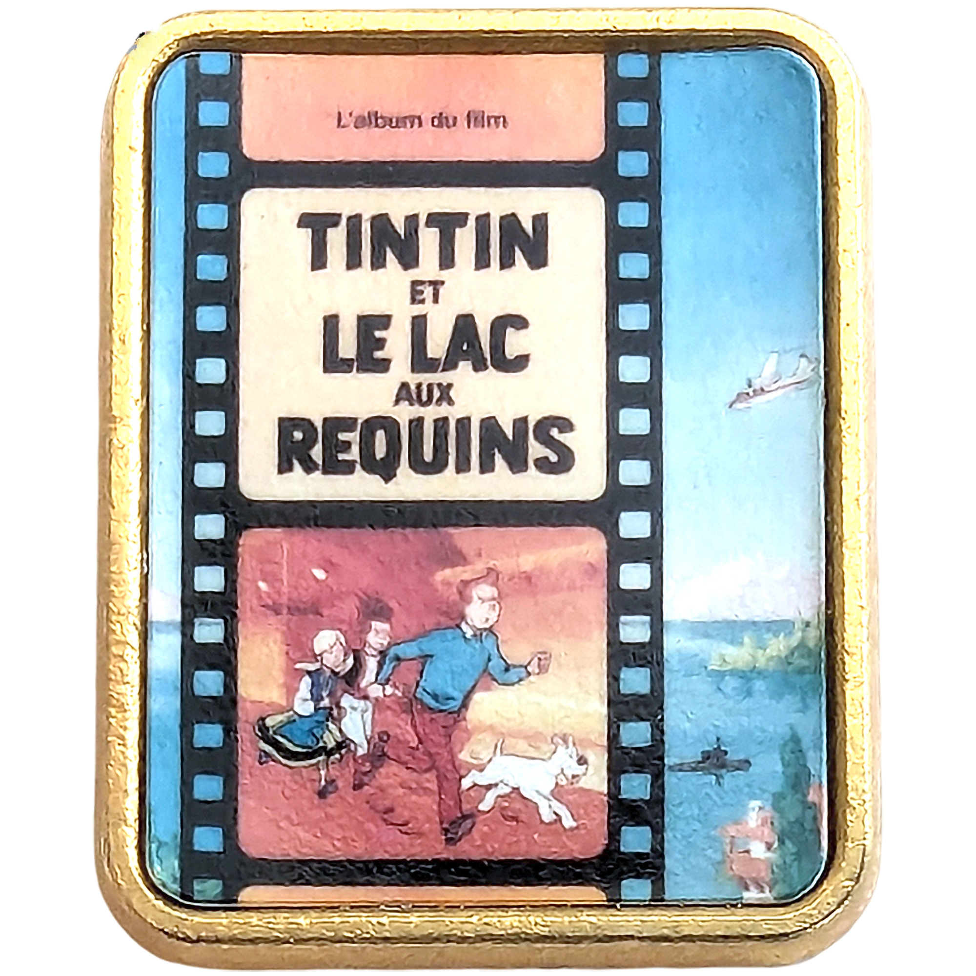 Portada de Tintín et le lac aux requins