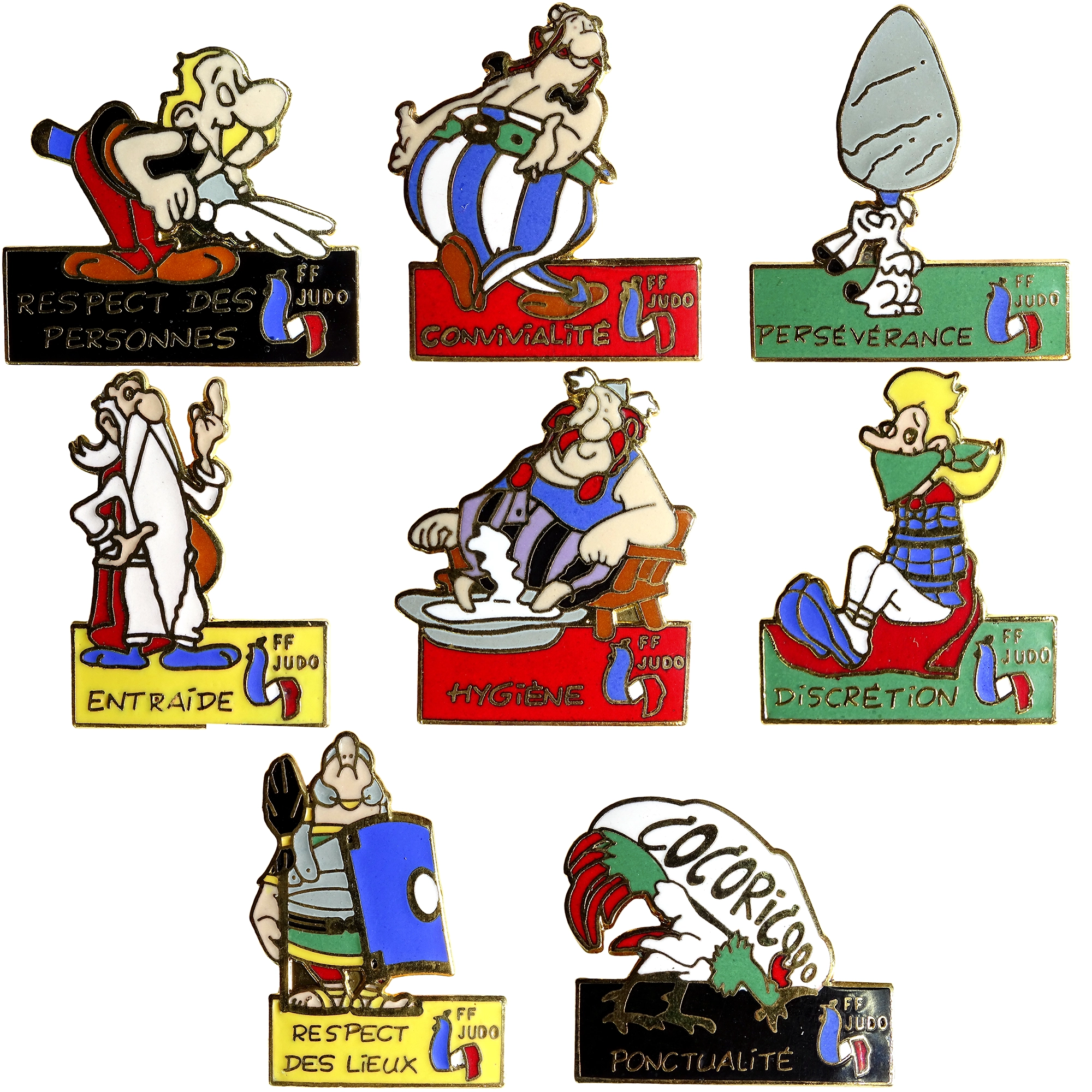 BD · Astéríx - Federación Francesa de Judo