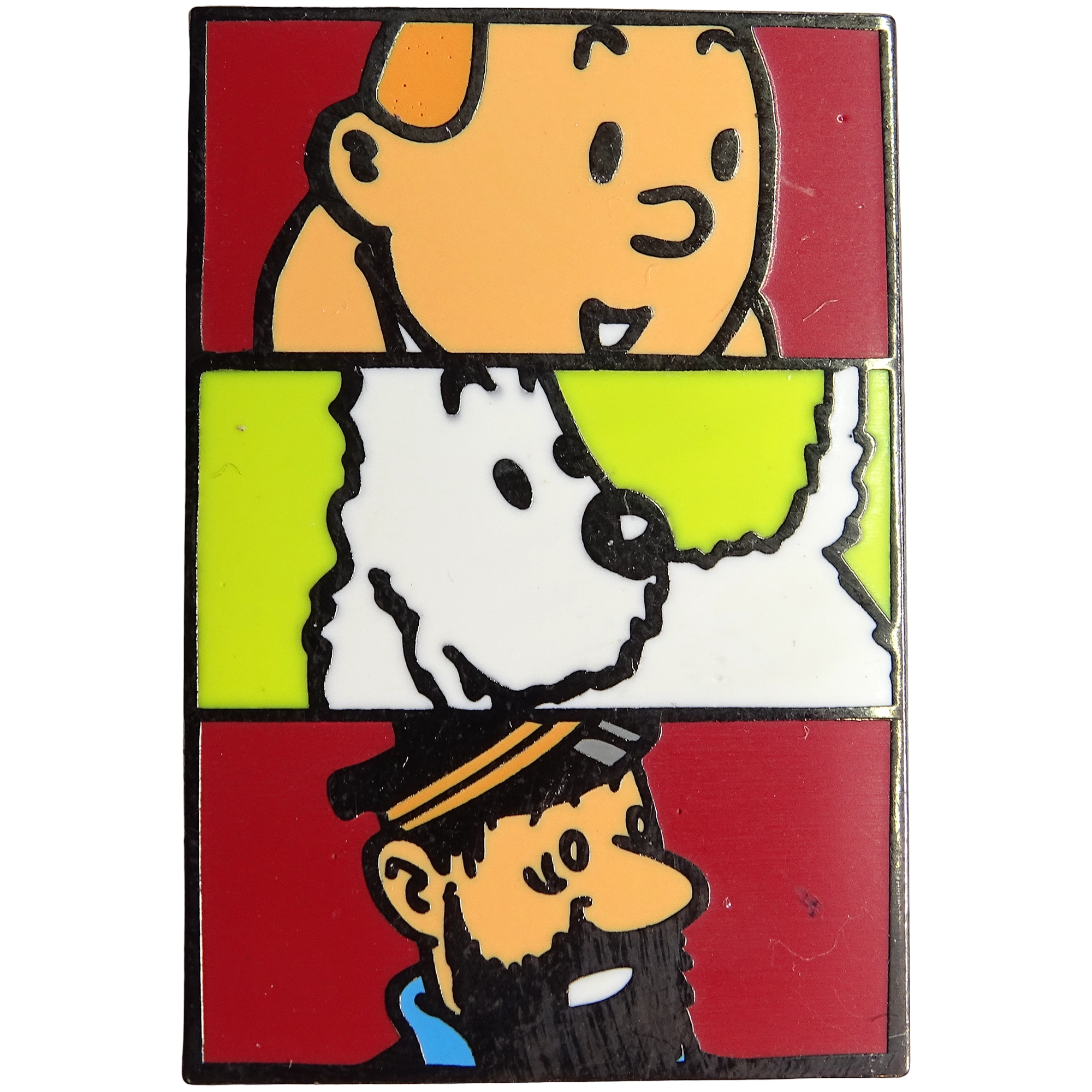 Tintín + Milú + Capitán Haddock