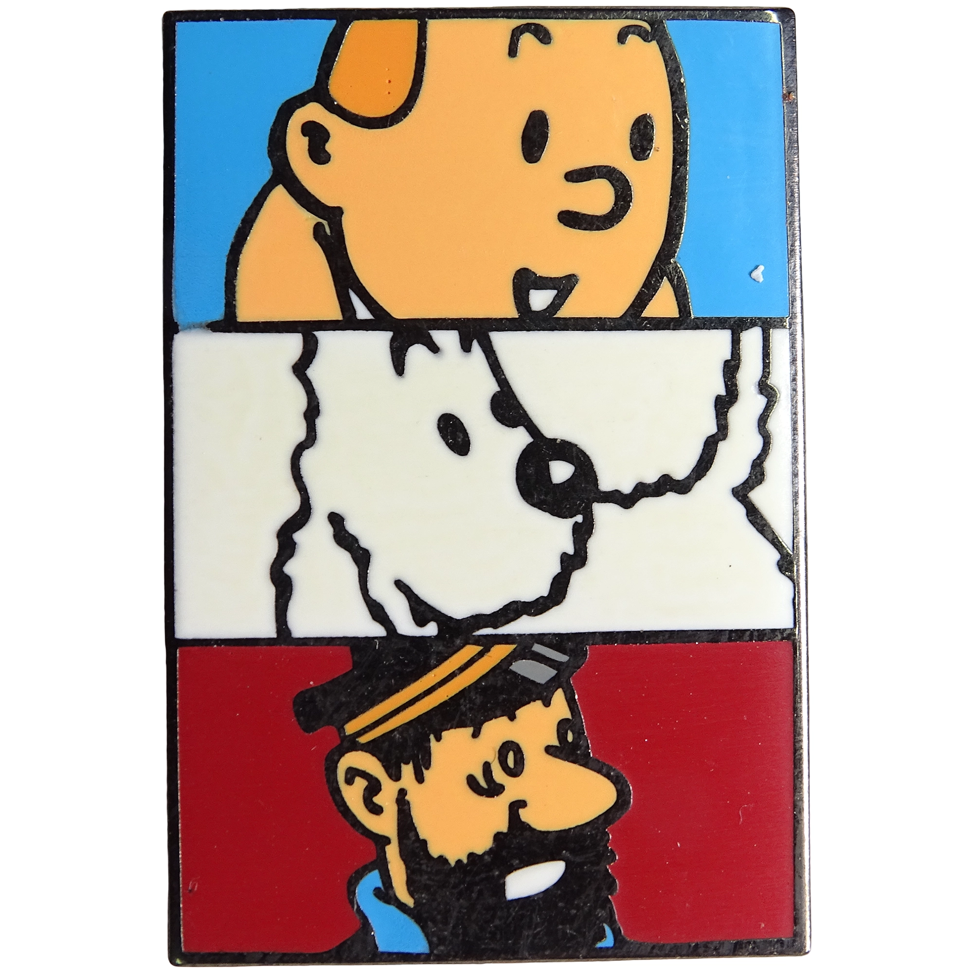 Tintín + Milú + Capitán Haddock