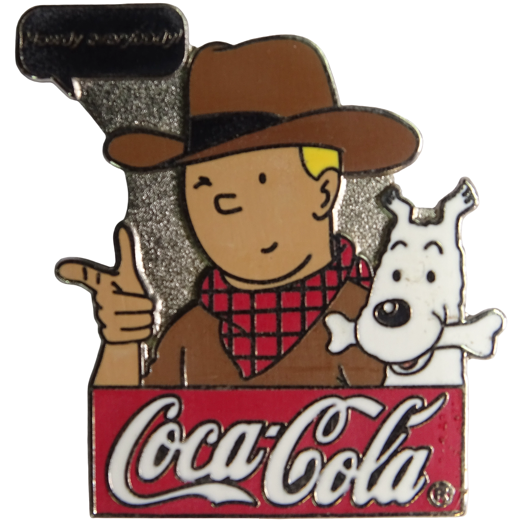 Tintín + Milú + Coca-Cola