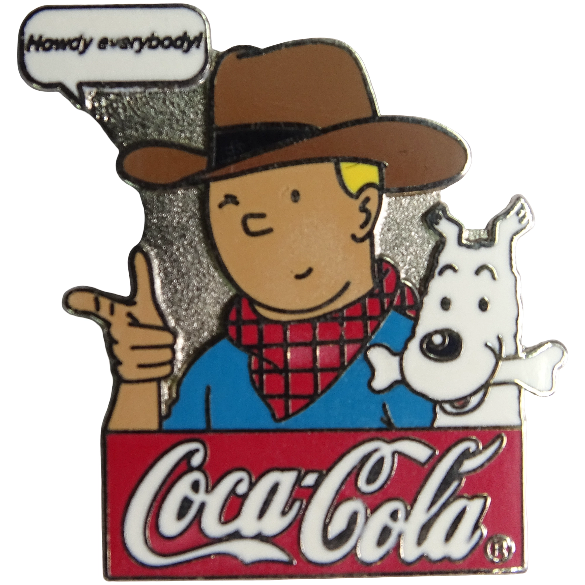 Tintín + Milú + Coca-Cola