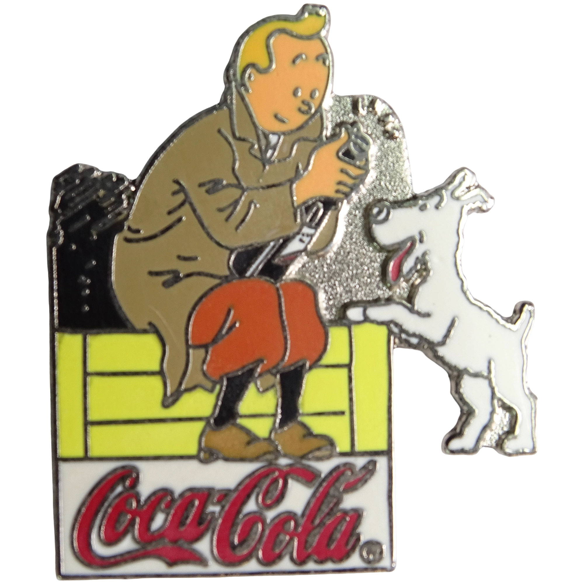 Tintín + Milú + Coca-Cola