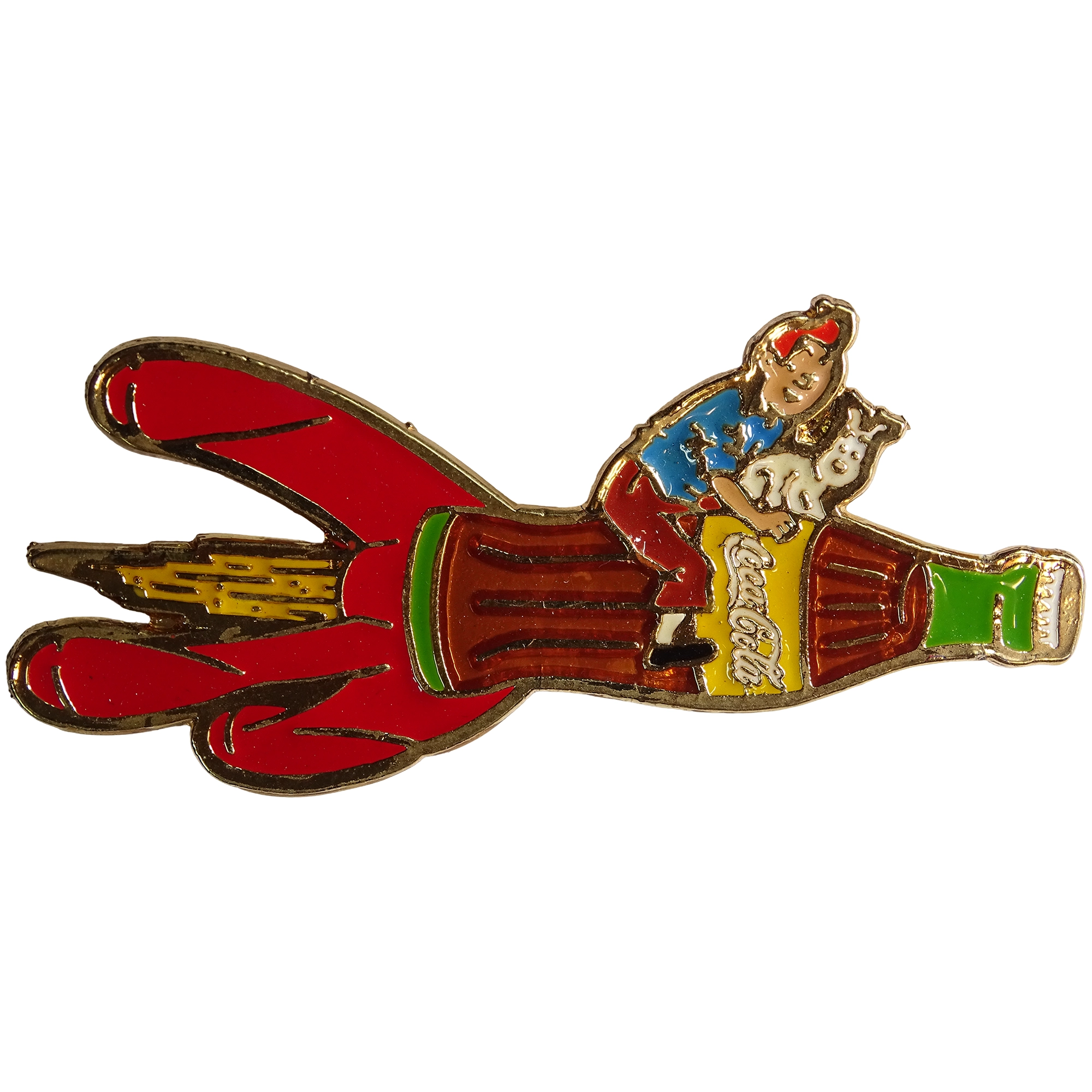 Tintín + Milú + Coca-Cola