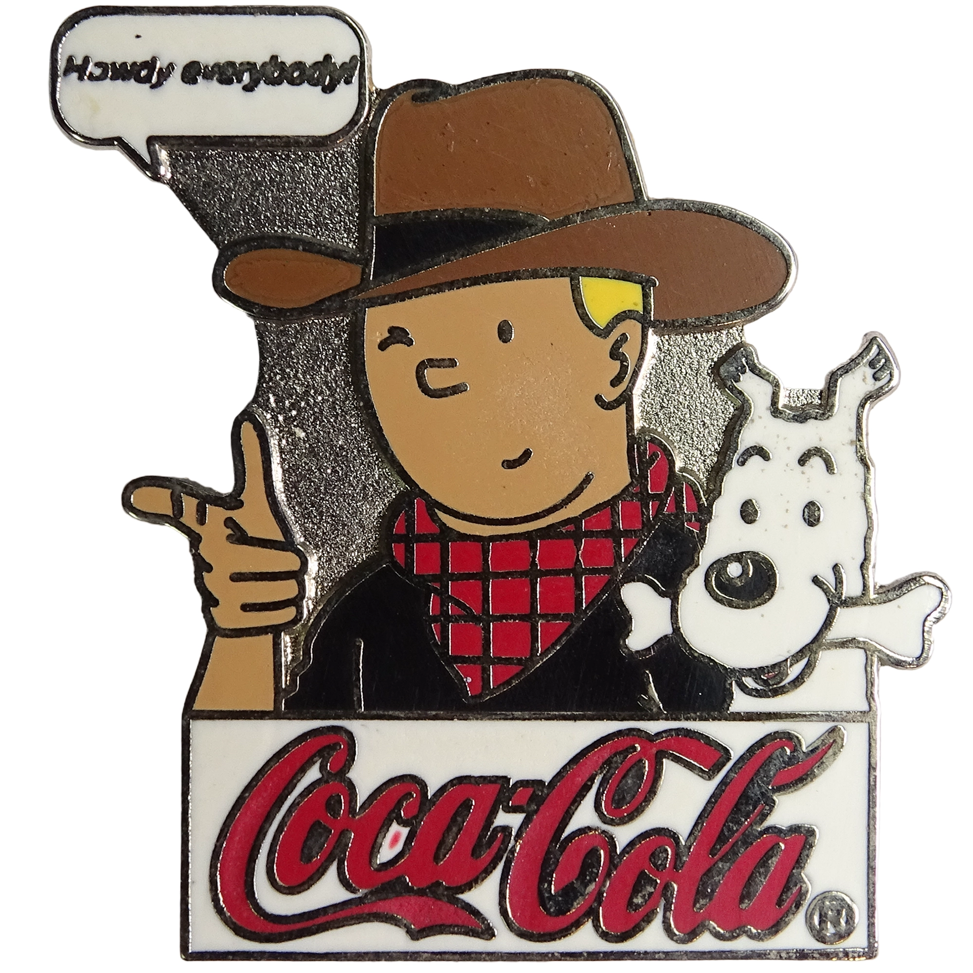 Tintín + Milú + Coca-Cola