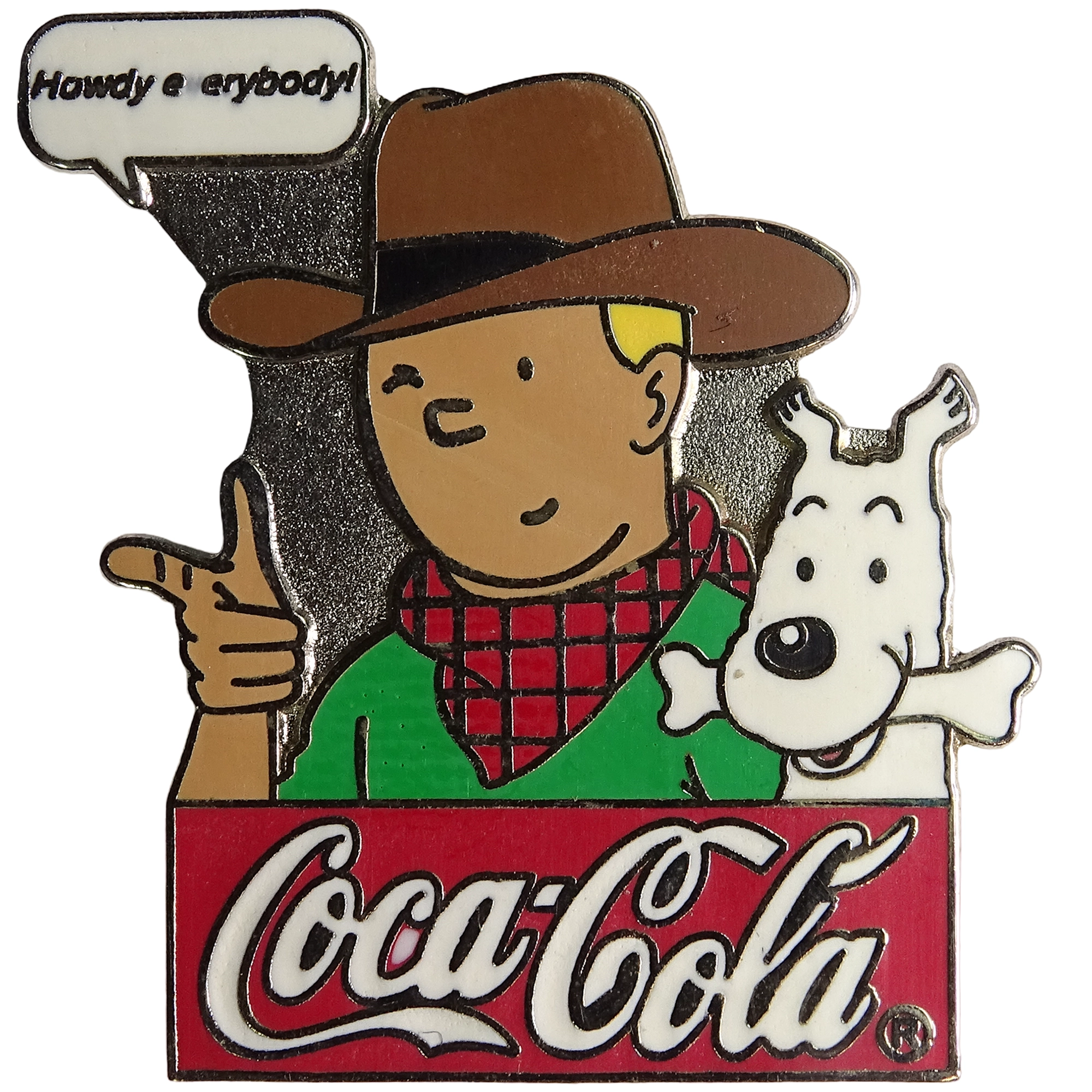 Tintín + Milú + Coca-Cola
