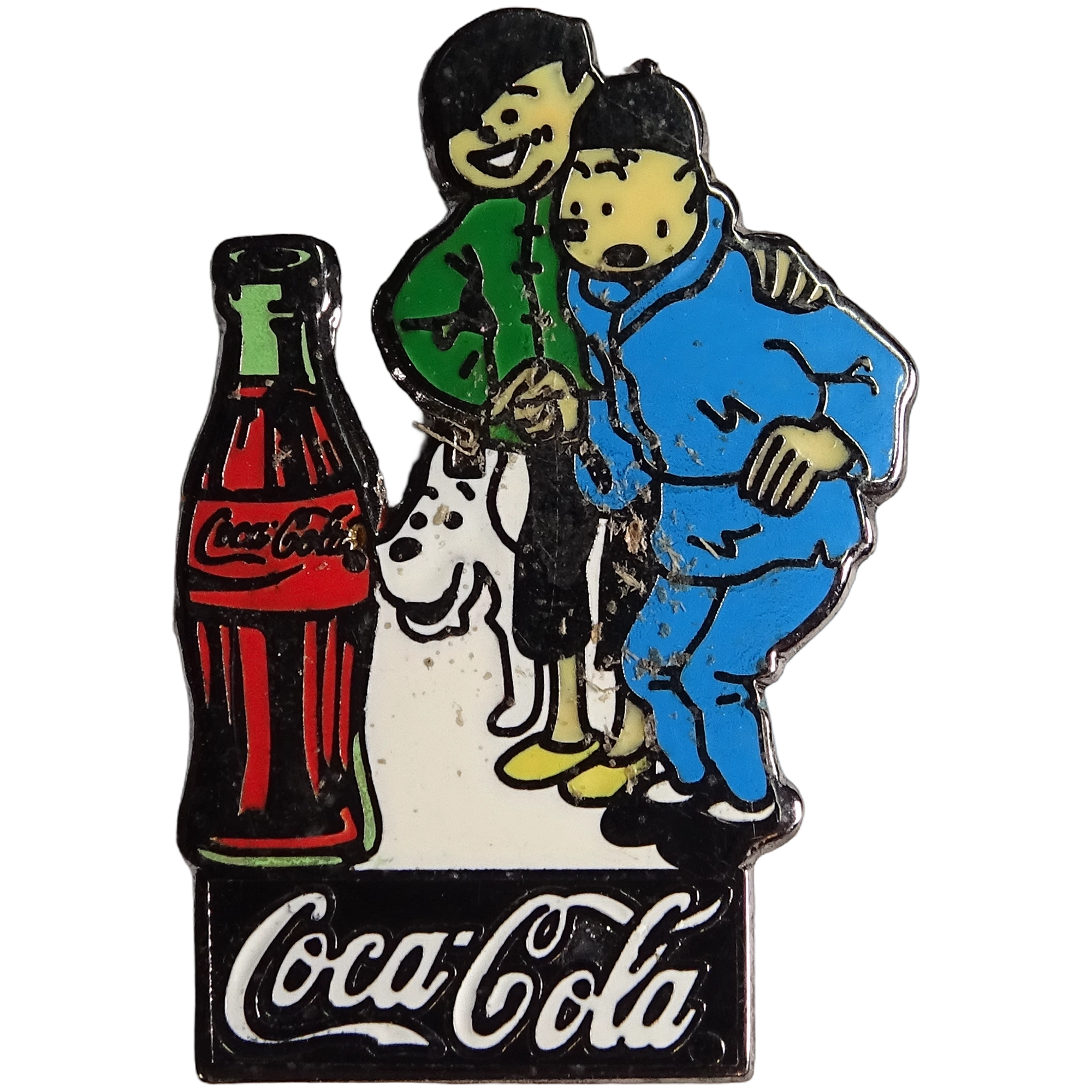Tintín + Tchang + Coca-Cola