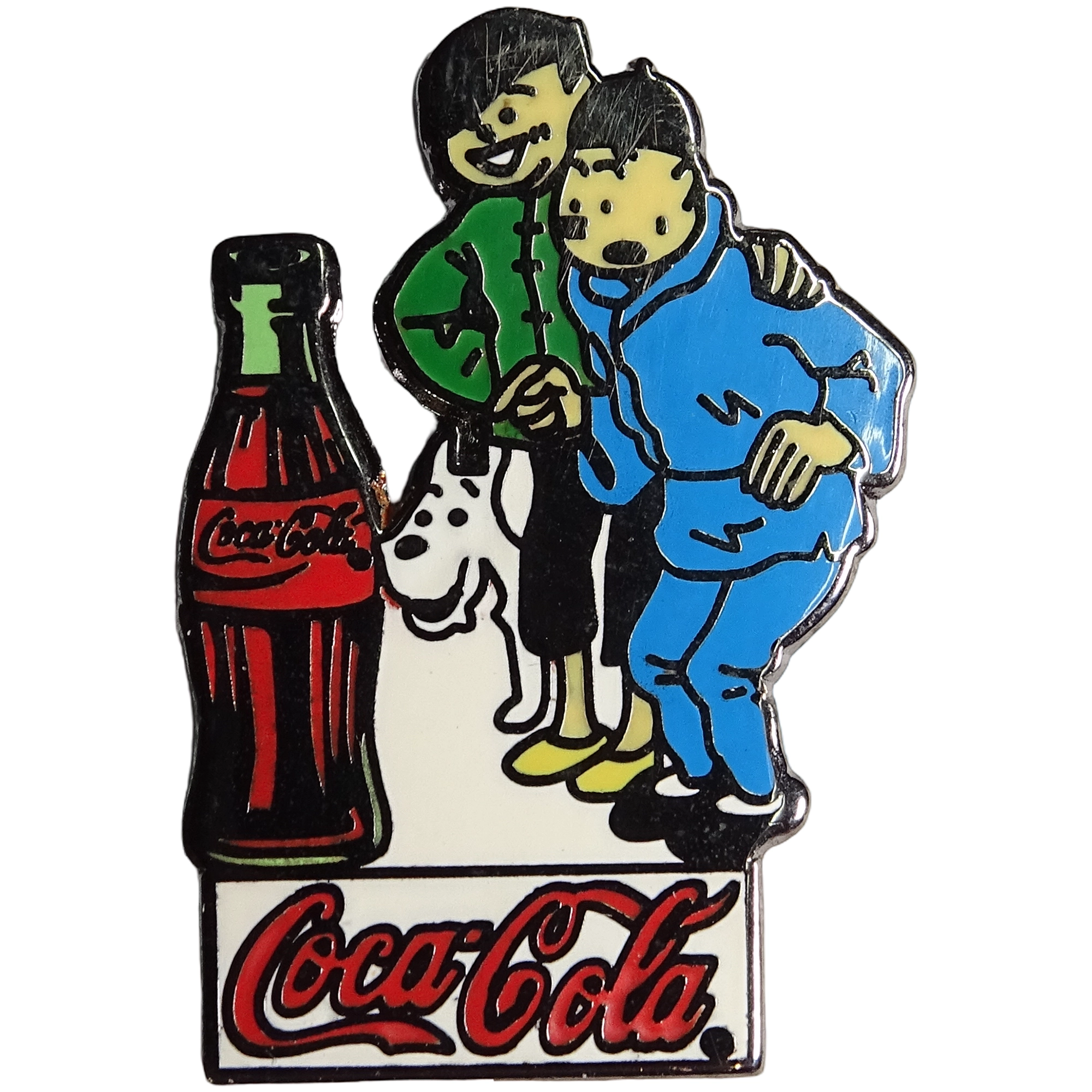 Tintín + Tchang + Coca-Cola