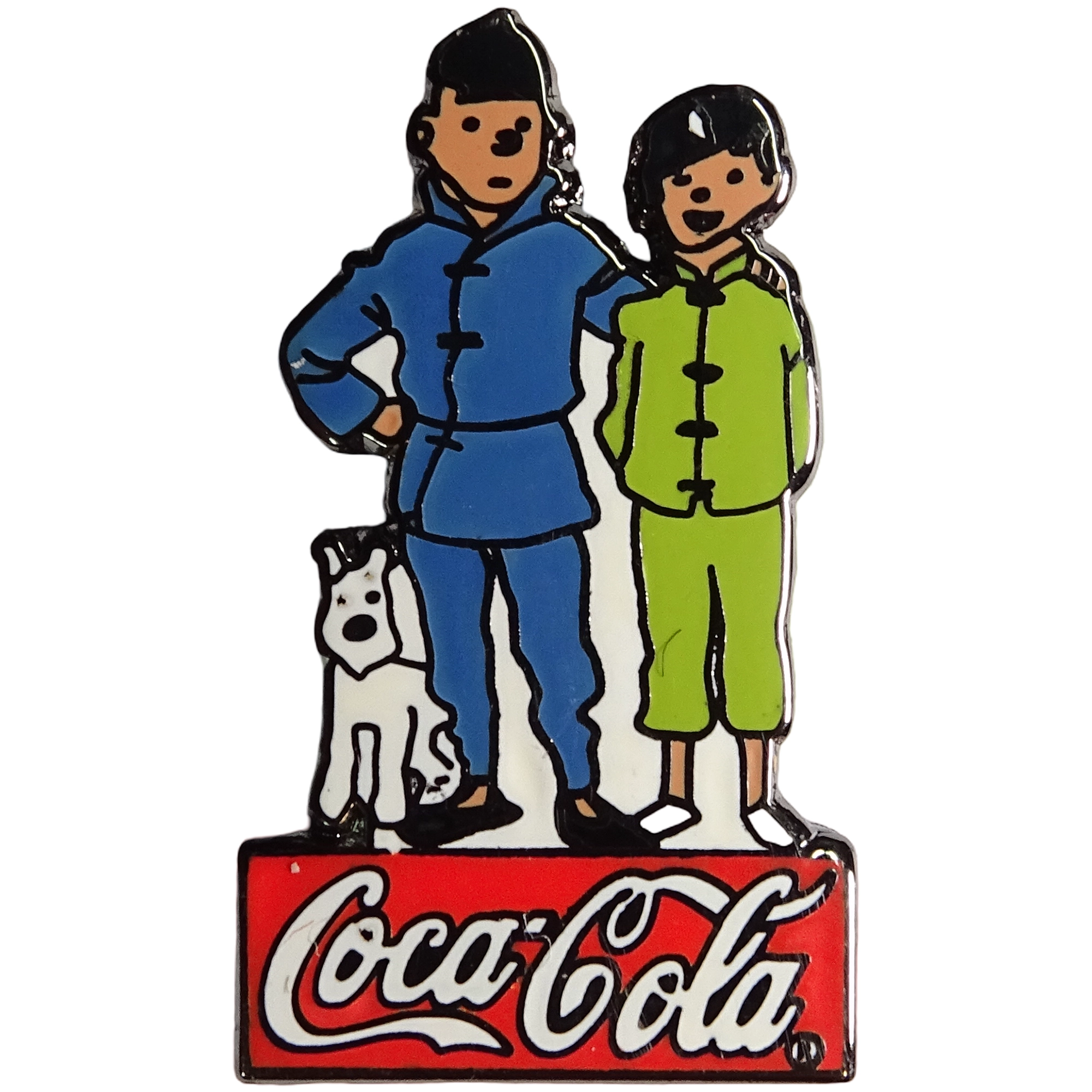 Tintín + Tchang + Coca-Cola