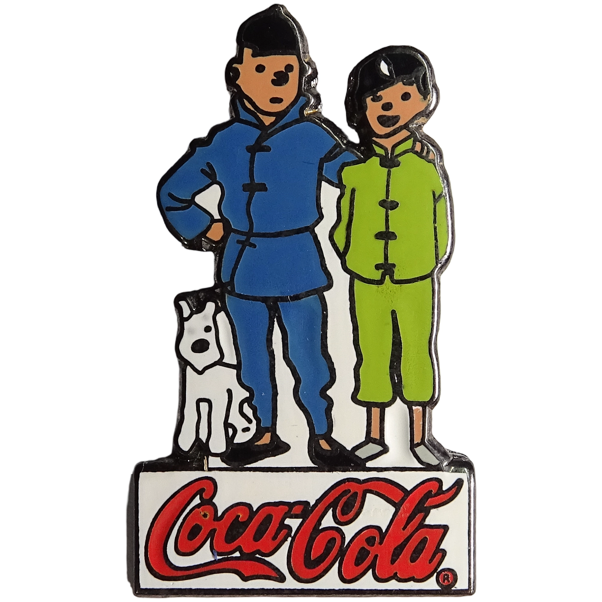 Tintín + Tchang + Coca-Cola