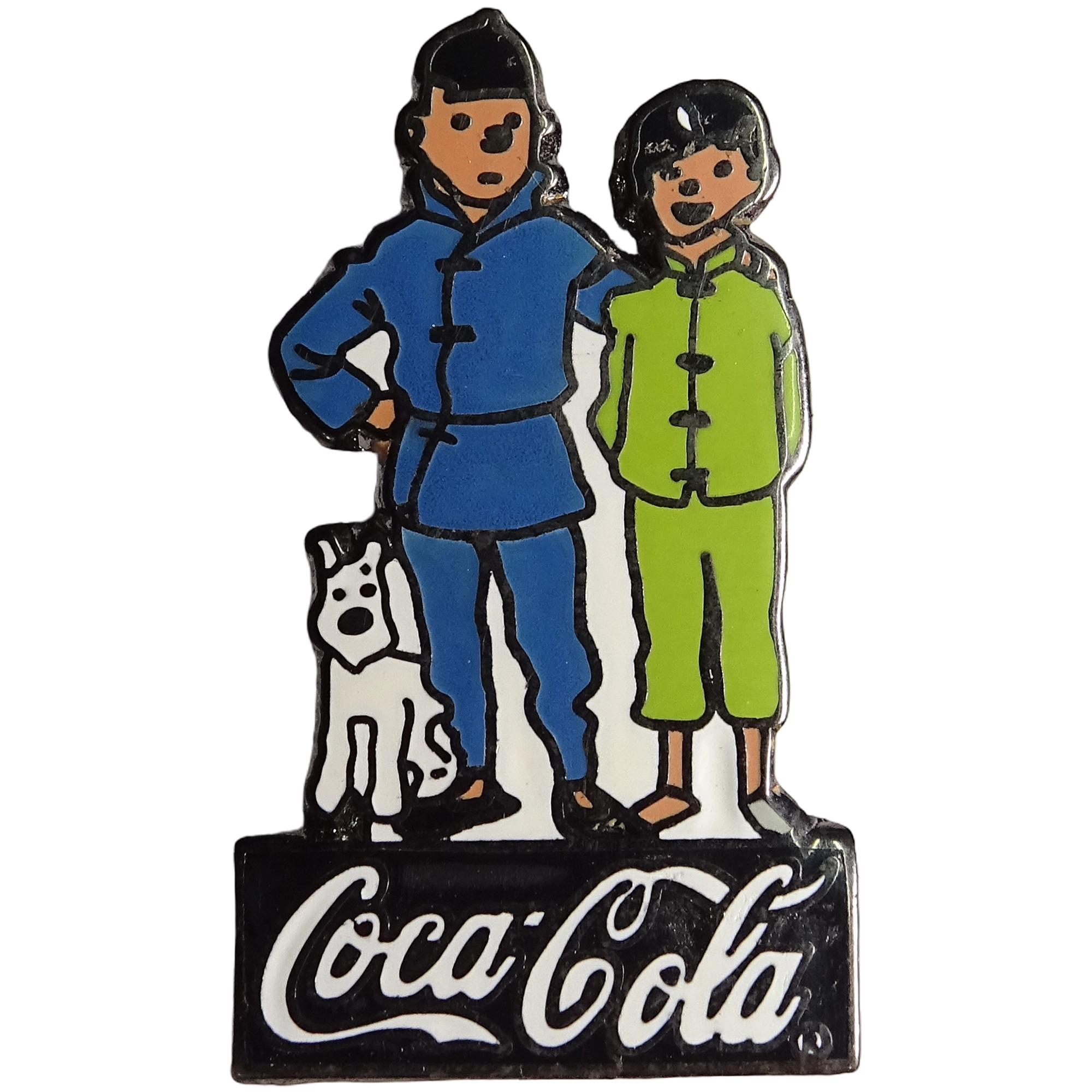 Tintín + Tchang + Coca-Cola