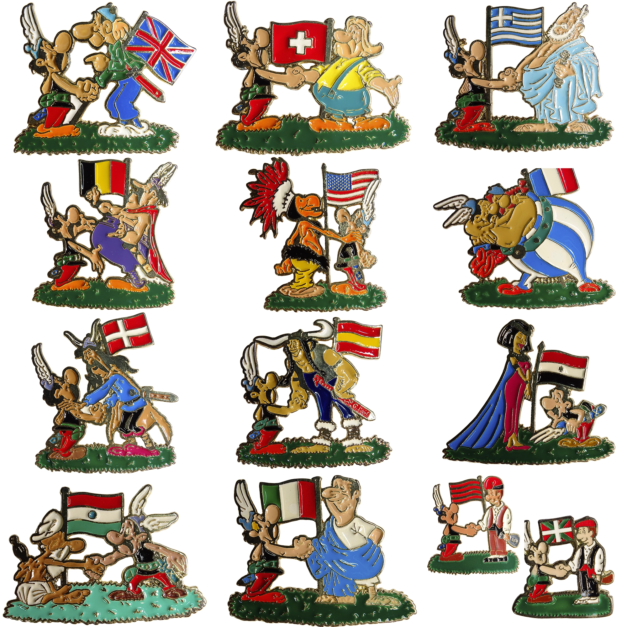 BD · Astéríx - Banderas