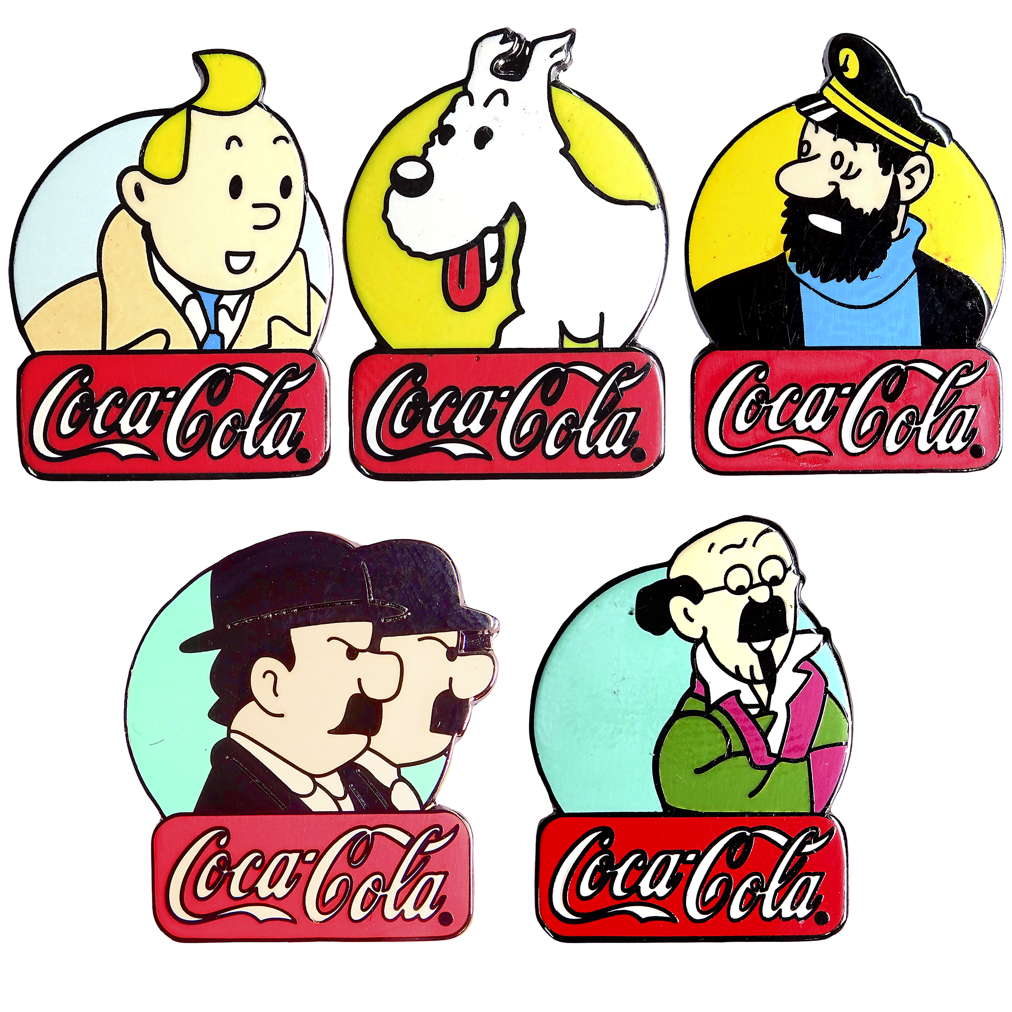 BD · Tintín - Bustos + Coca-Cola