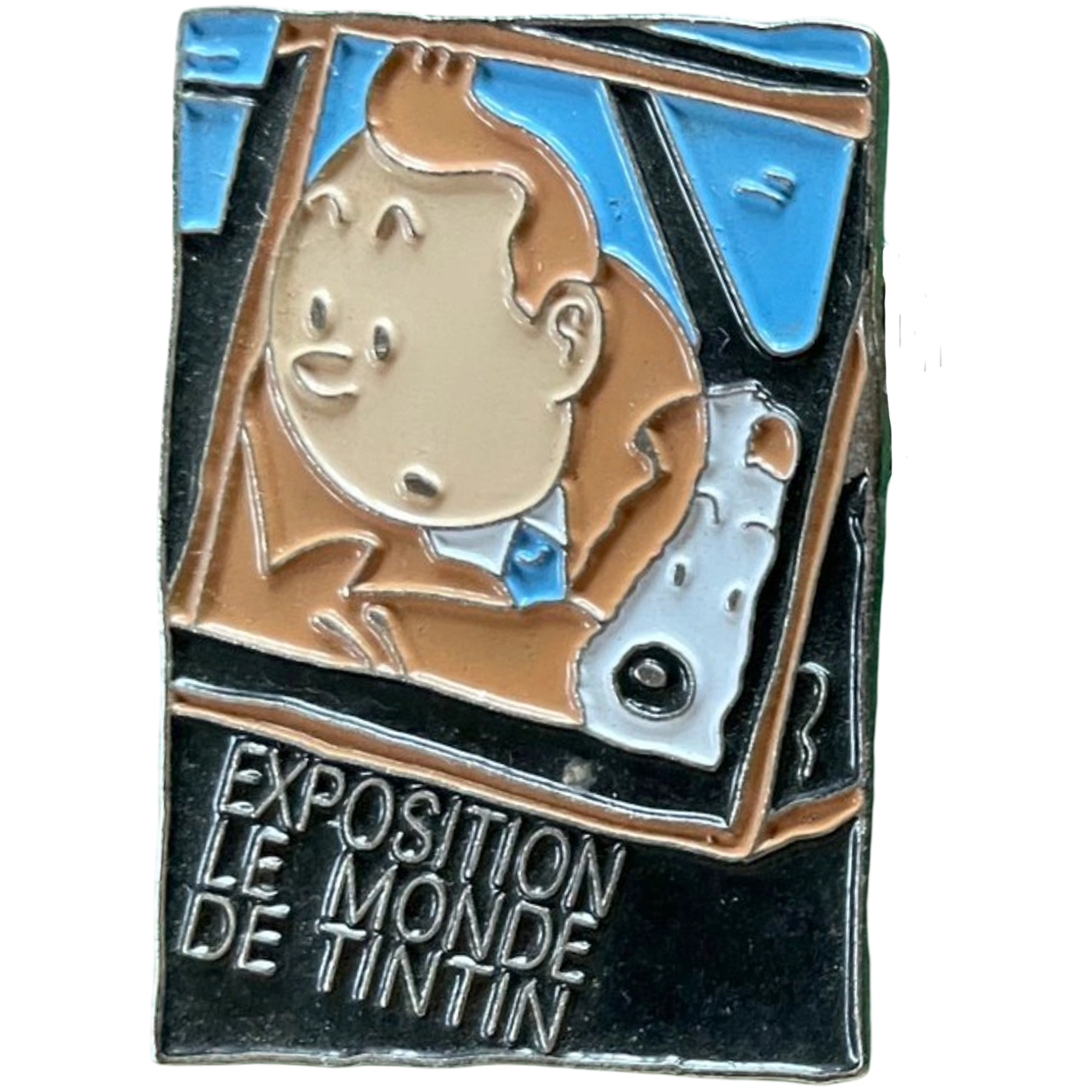 Tintín + Milú + Exposition le monde de Tintín