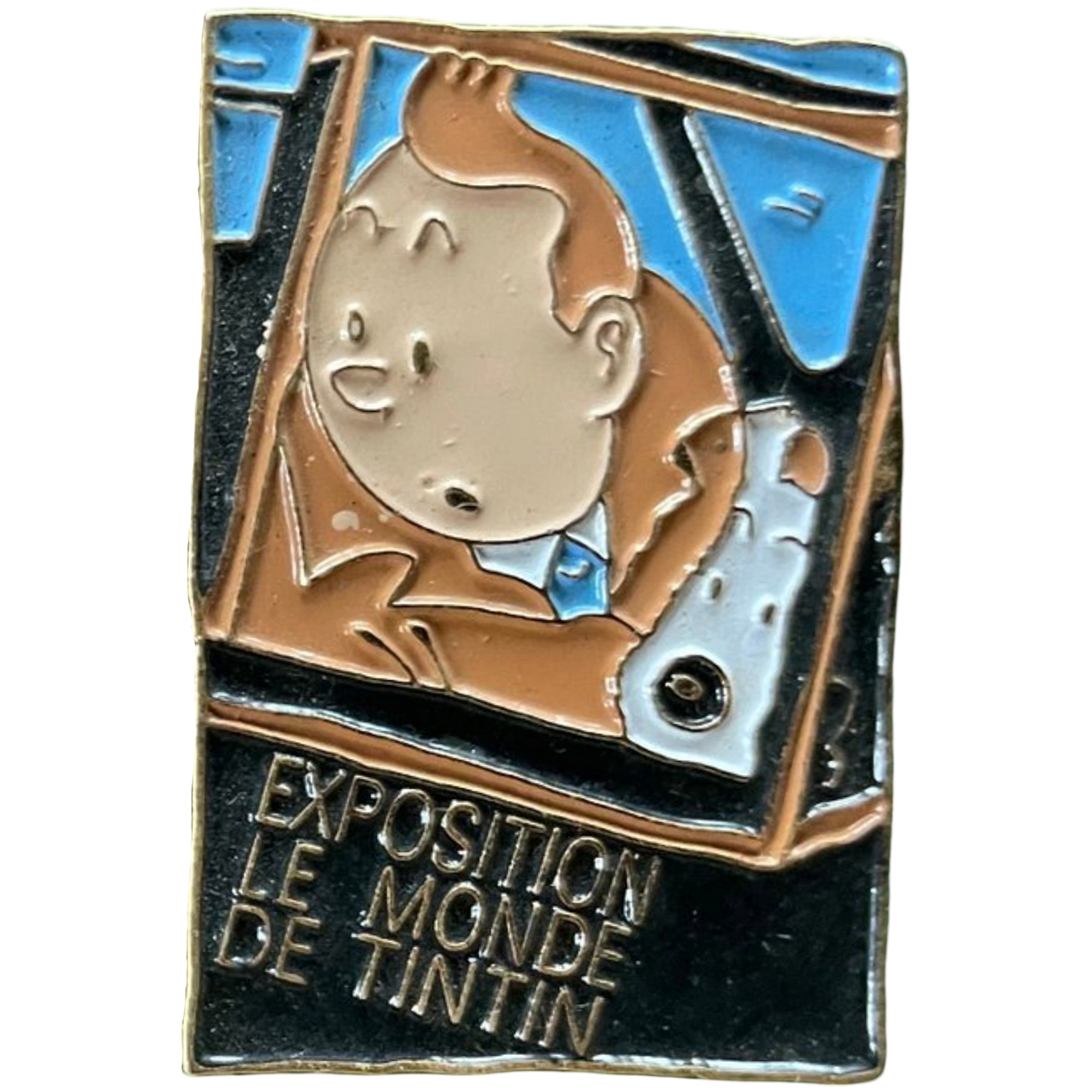 Tintín + Milú + Exposition le monde de Tintín