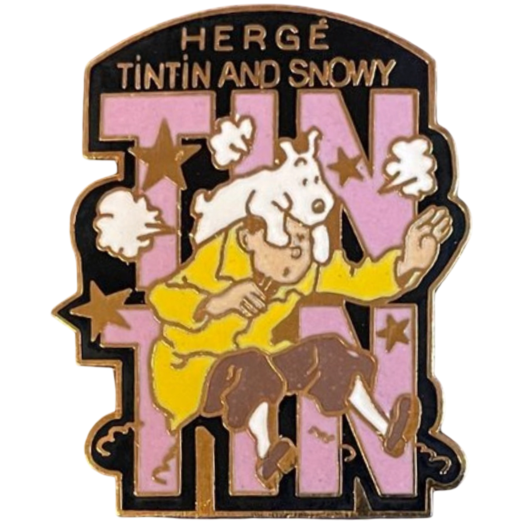 Tintín + Milú + Hergé Tintin and Snowy