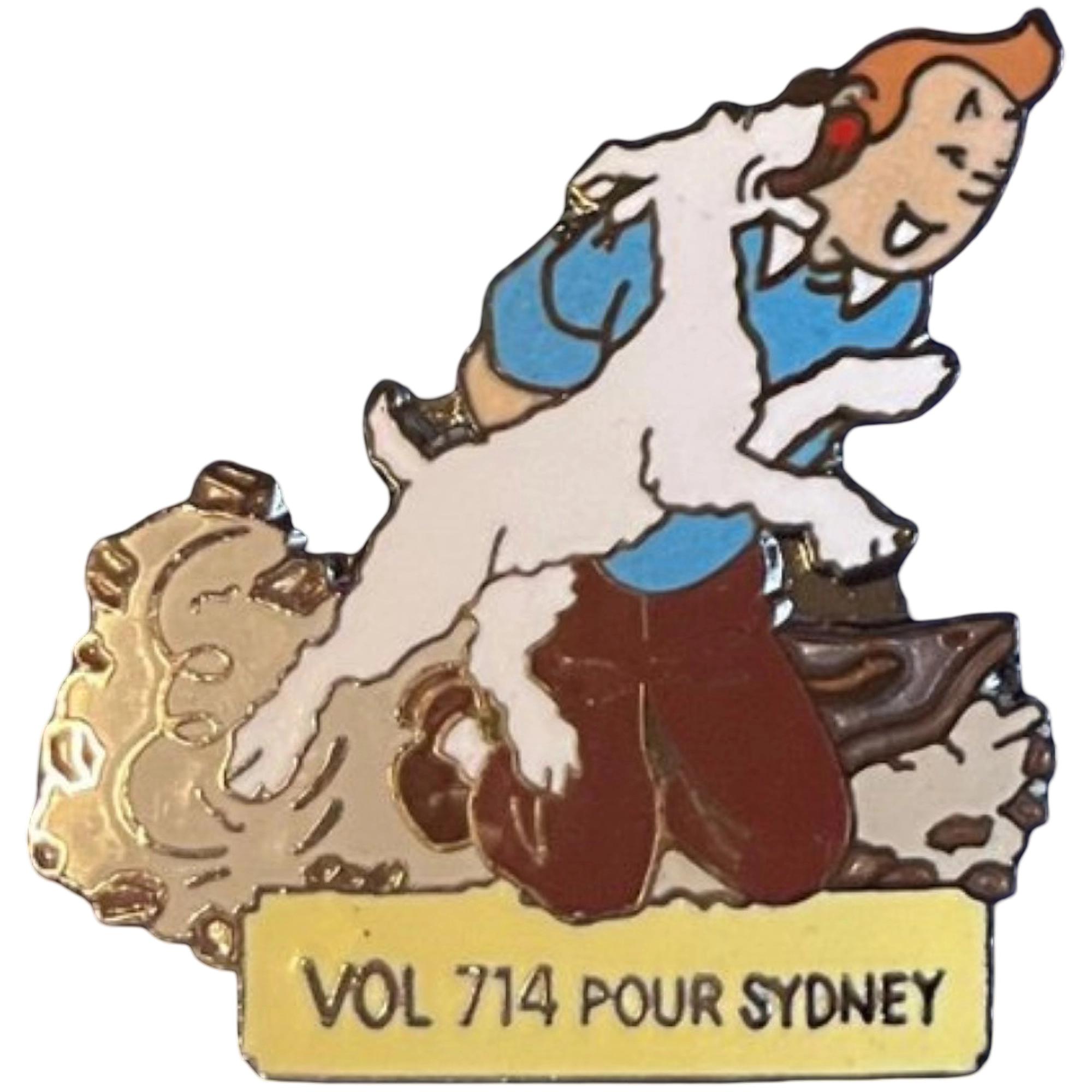 Tintín + Milú + Vol 714 pour Sydney