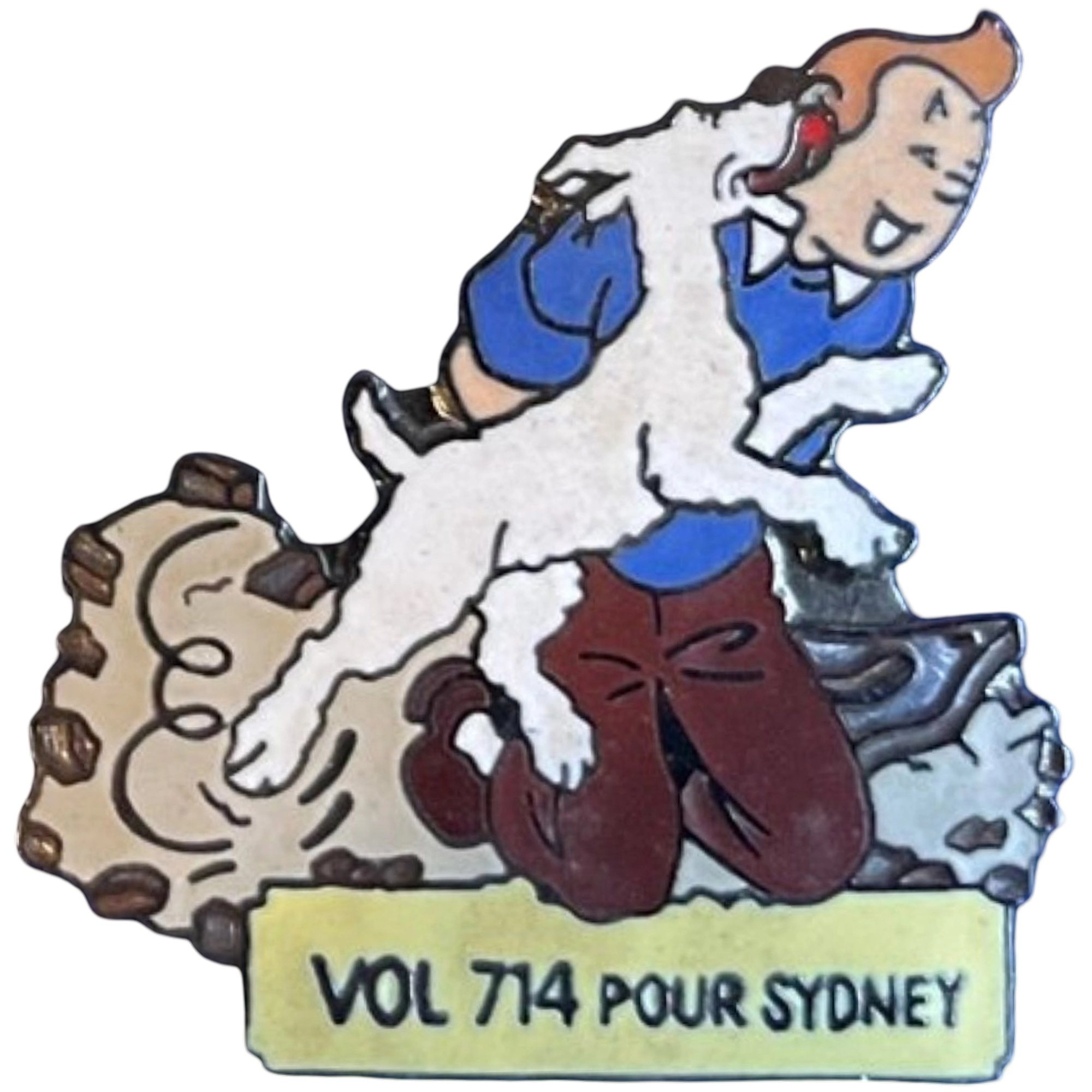 Tintín + Milú + Vol 714 pour Sydney