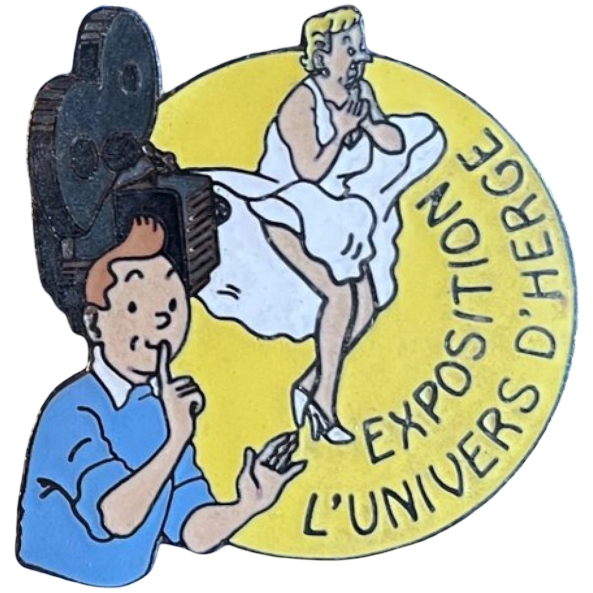 Tintín + Marilyn Monroe