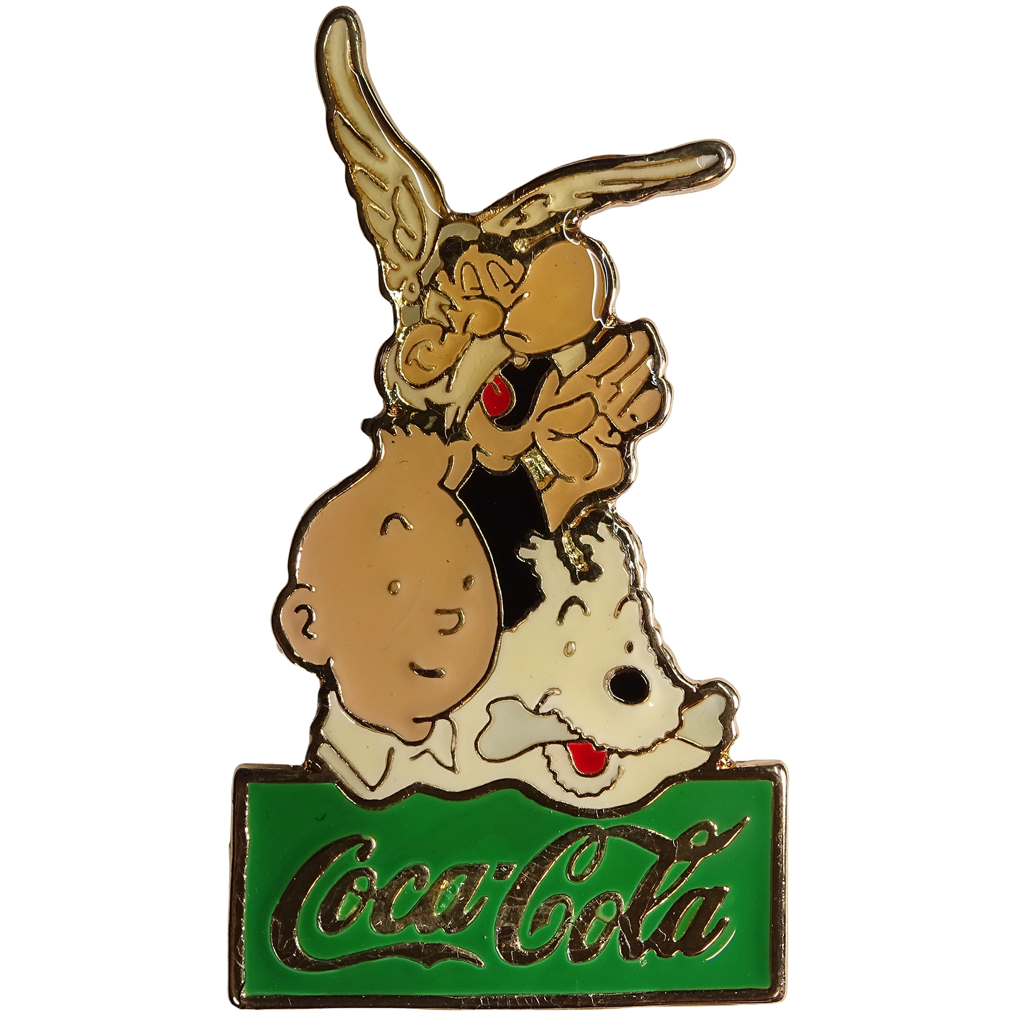 Astérix + Tintin + Milú + Coca-Cola