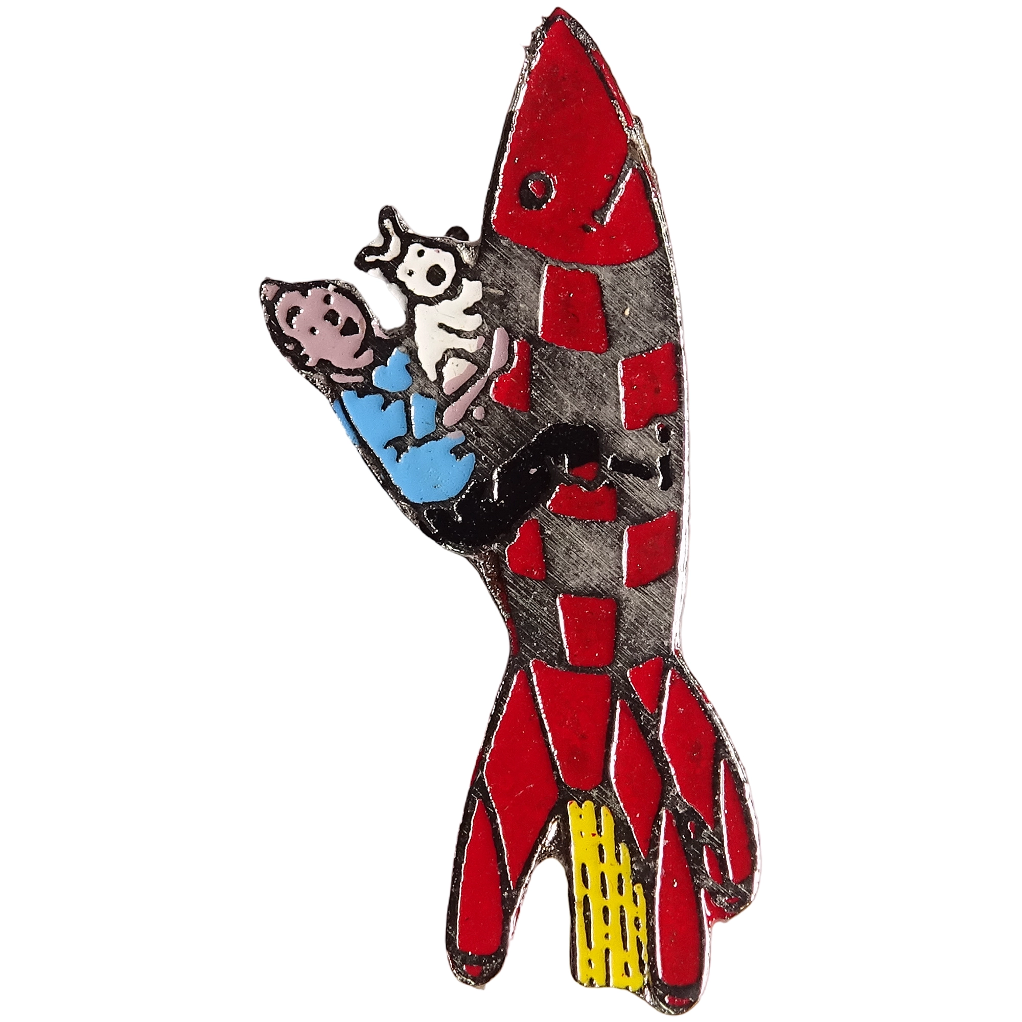 Cohete + Tintín + Milú