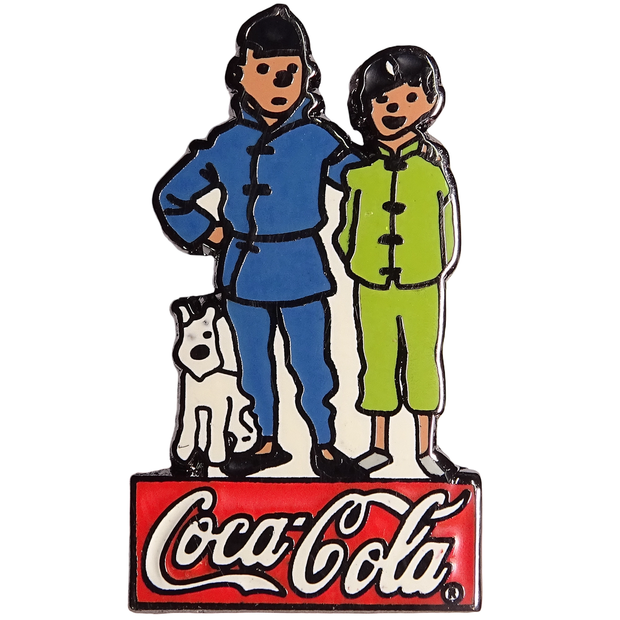 Tintín + Tchang + Coca-Cola