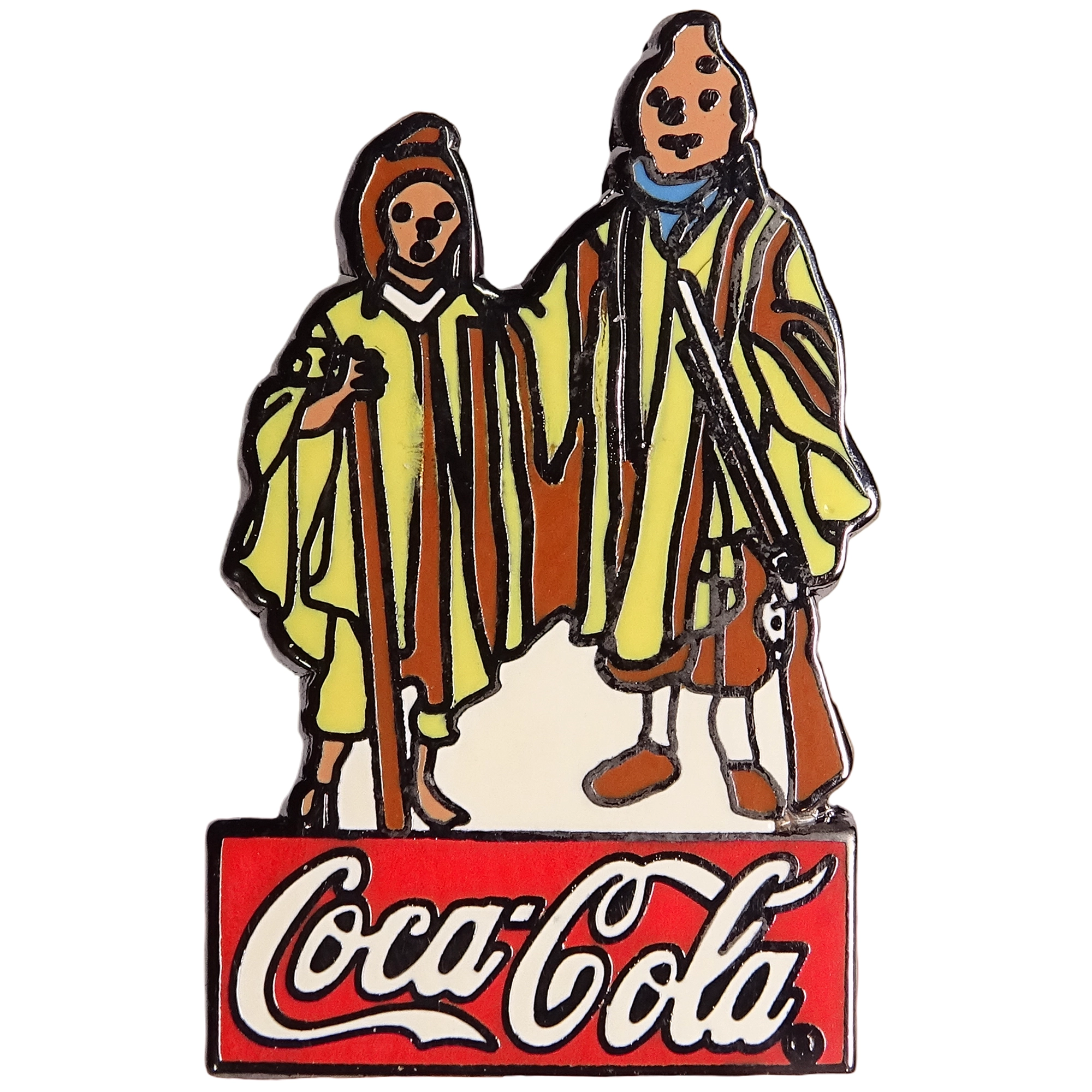 Tintín + Zorrino + Coca-Cola