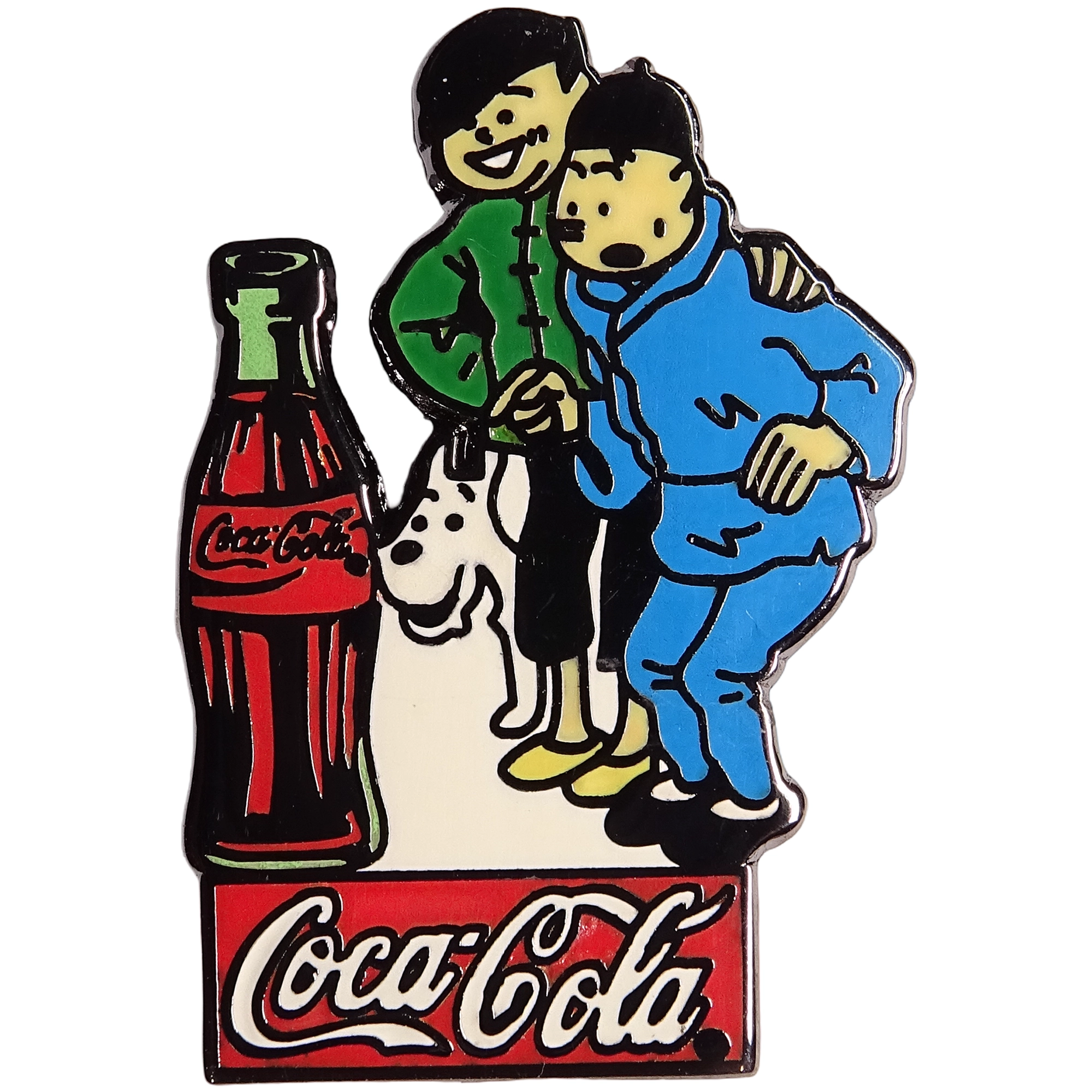 Tintín + Tchang + Coca-Cola