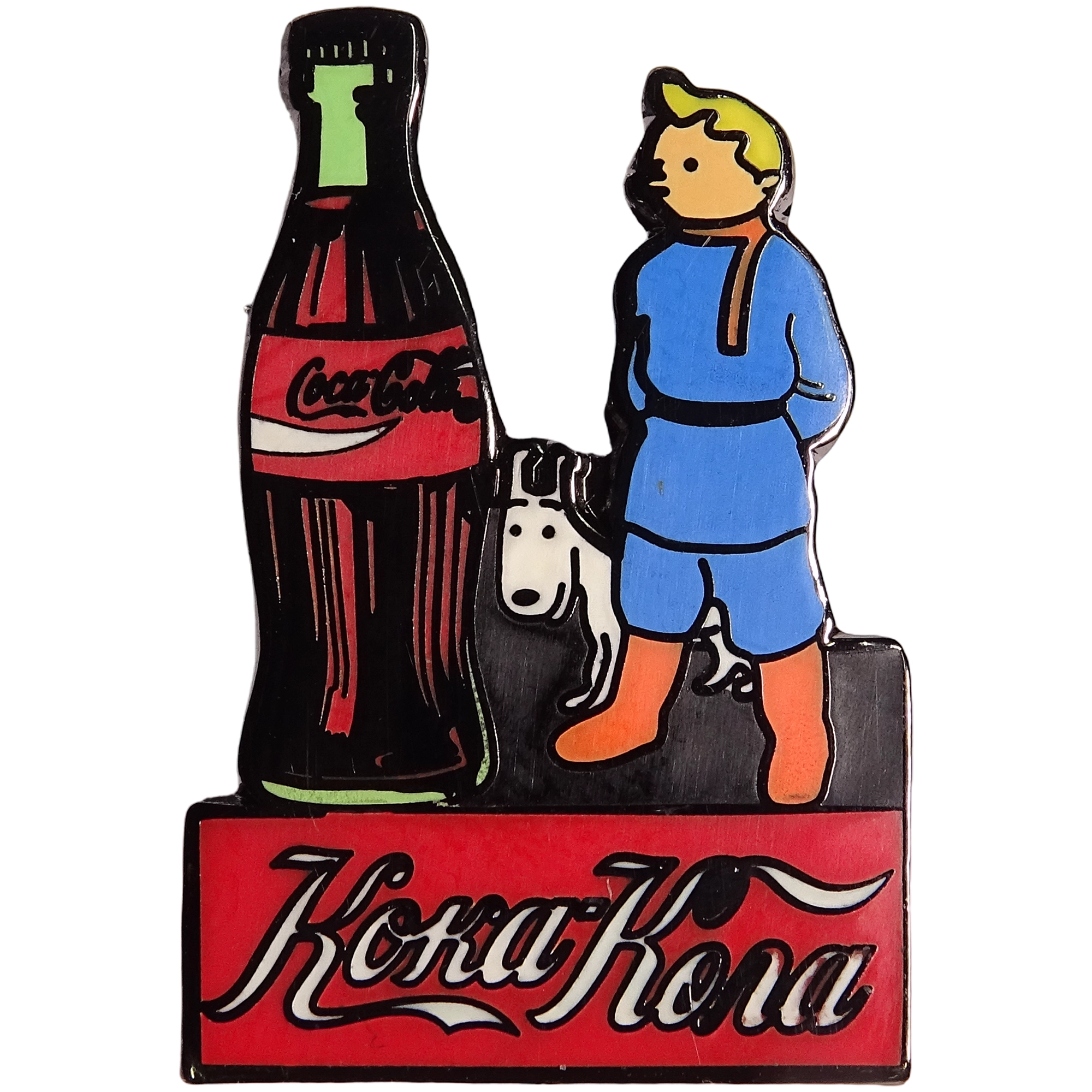 Tintín + Milú + Coca-Cola