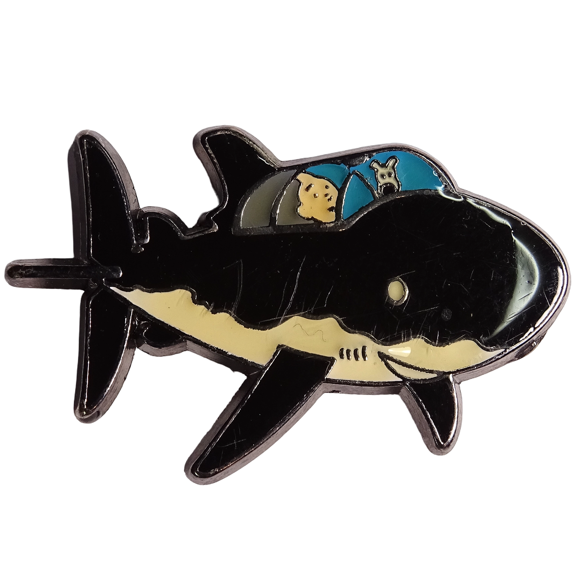 Tintín + Milú + Submarino