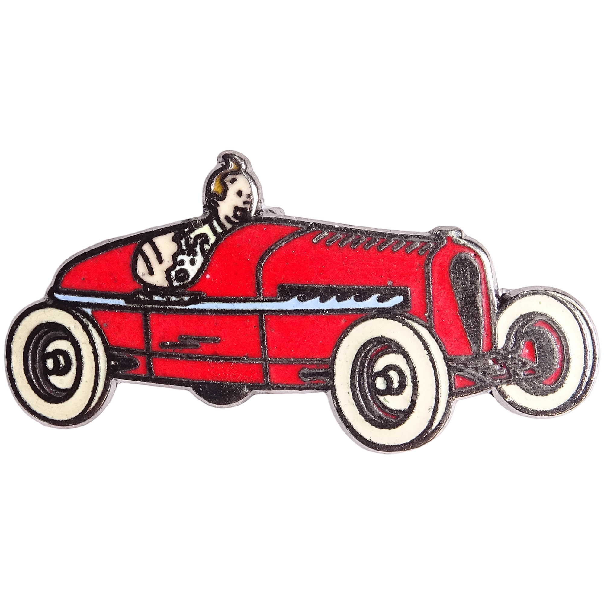 Tintín + Milú + Roadster