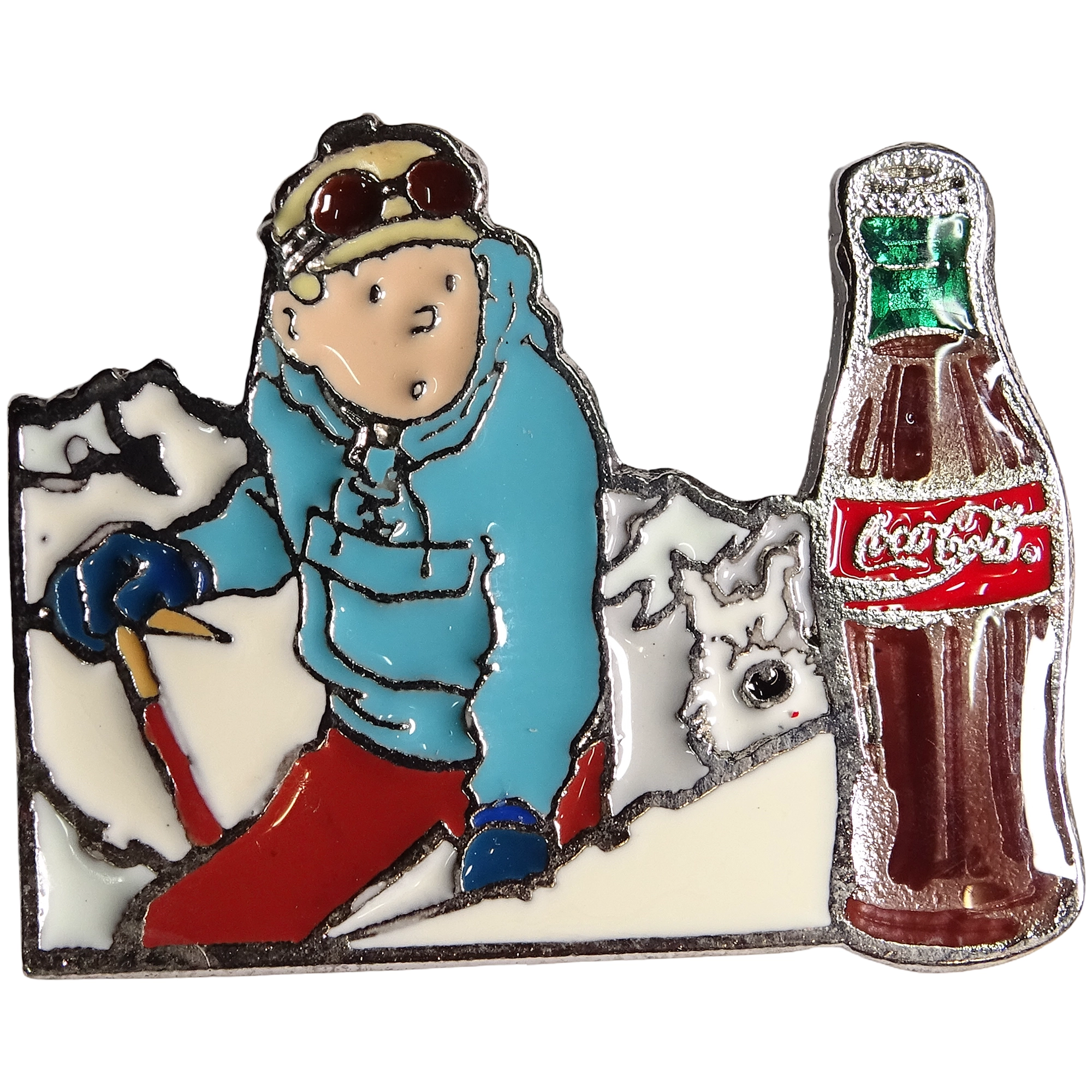 Tintín + Milú + Coca-Cola