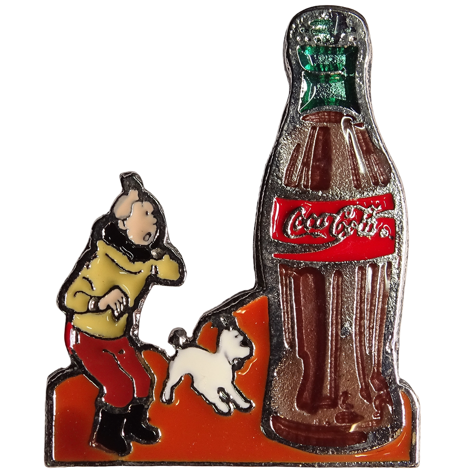 Tintín + Milú + Coca-Cola
