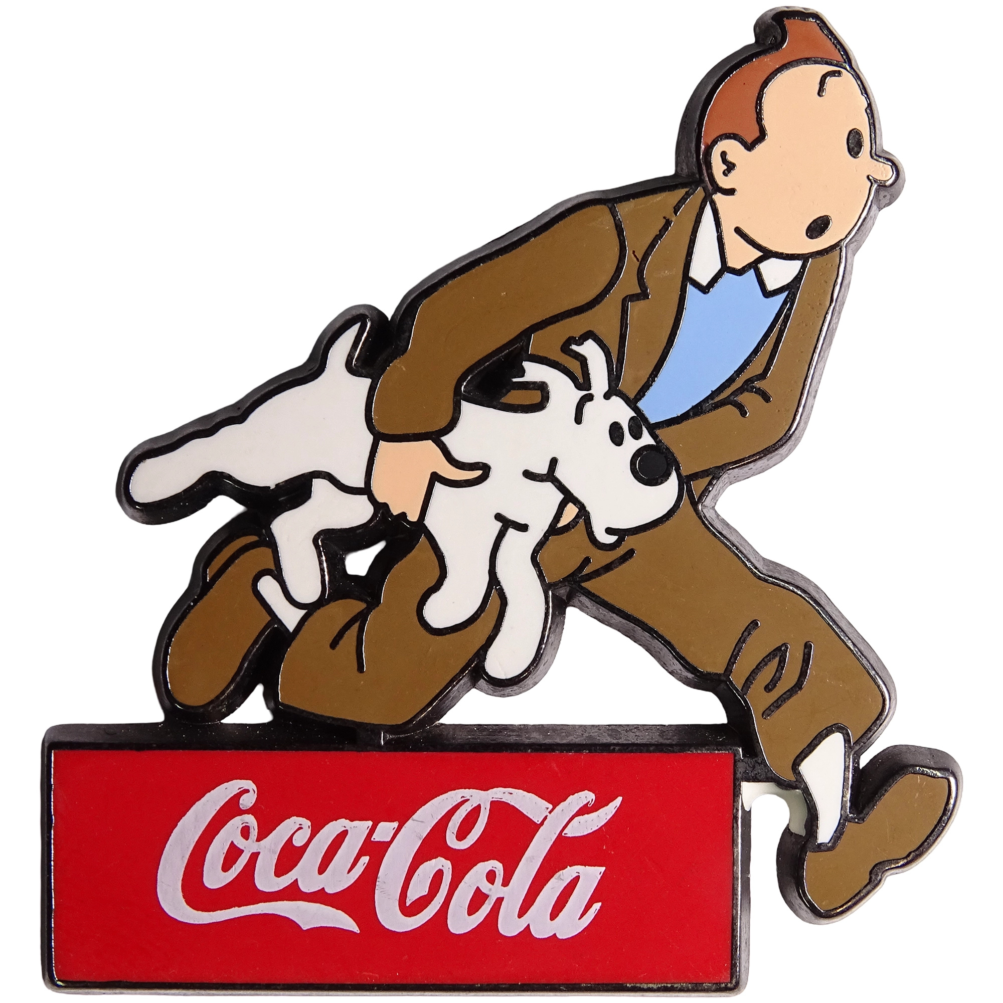 Tintín + Milú + Coca-Cola