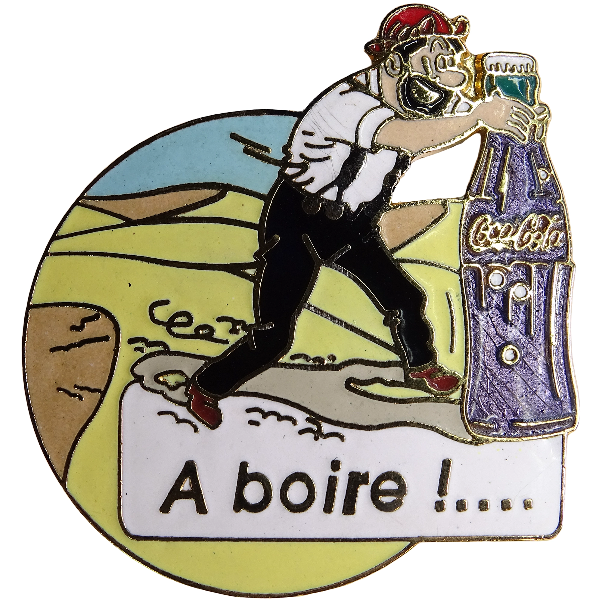 Capitán Haddock + Coca-Cola