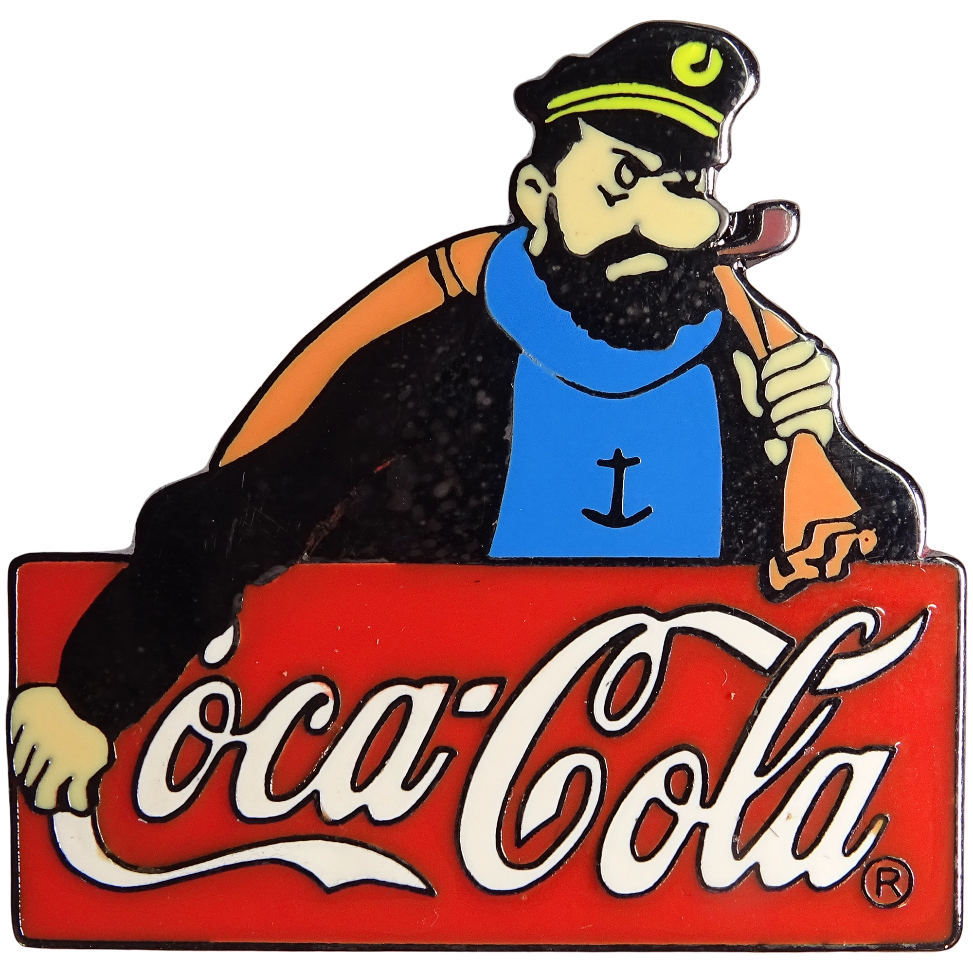 Capitán Haddock + Coca-Cola