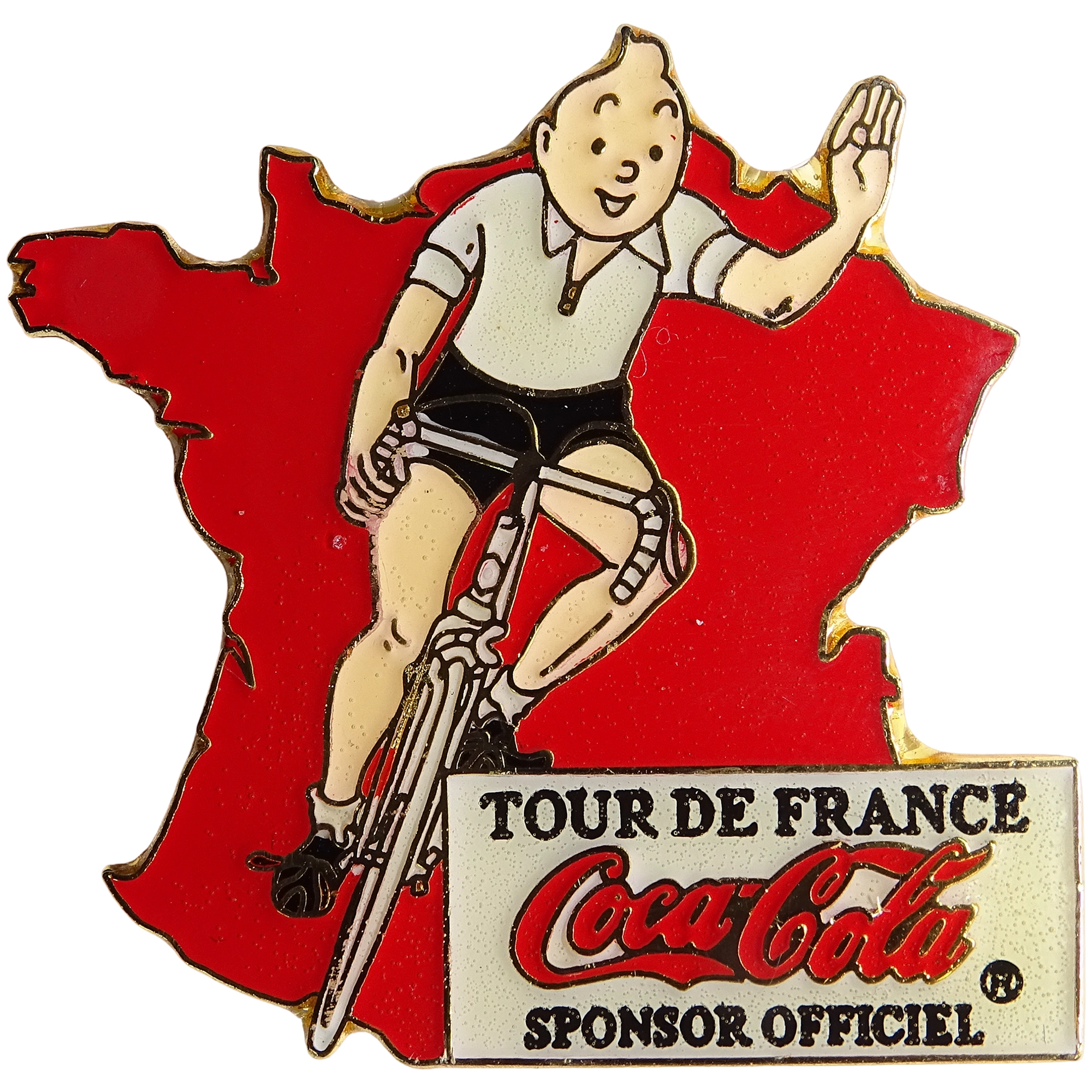 Tintín + Coca-Cola + Tour de France