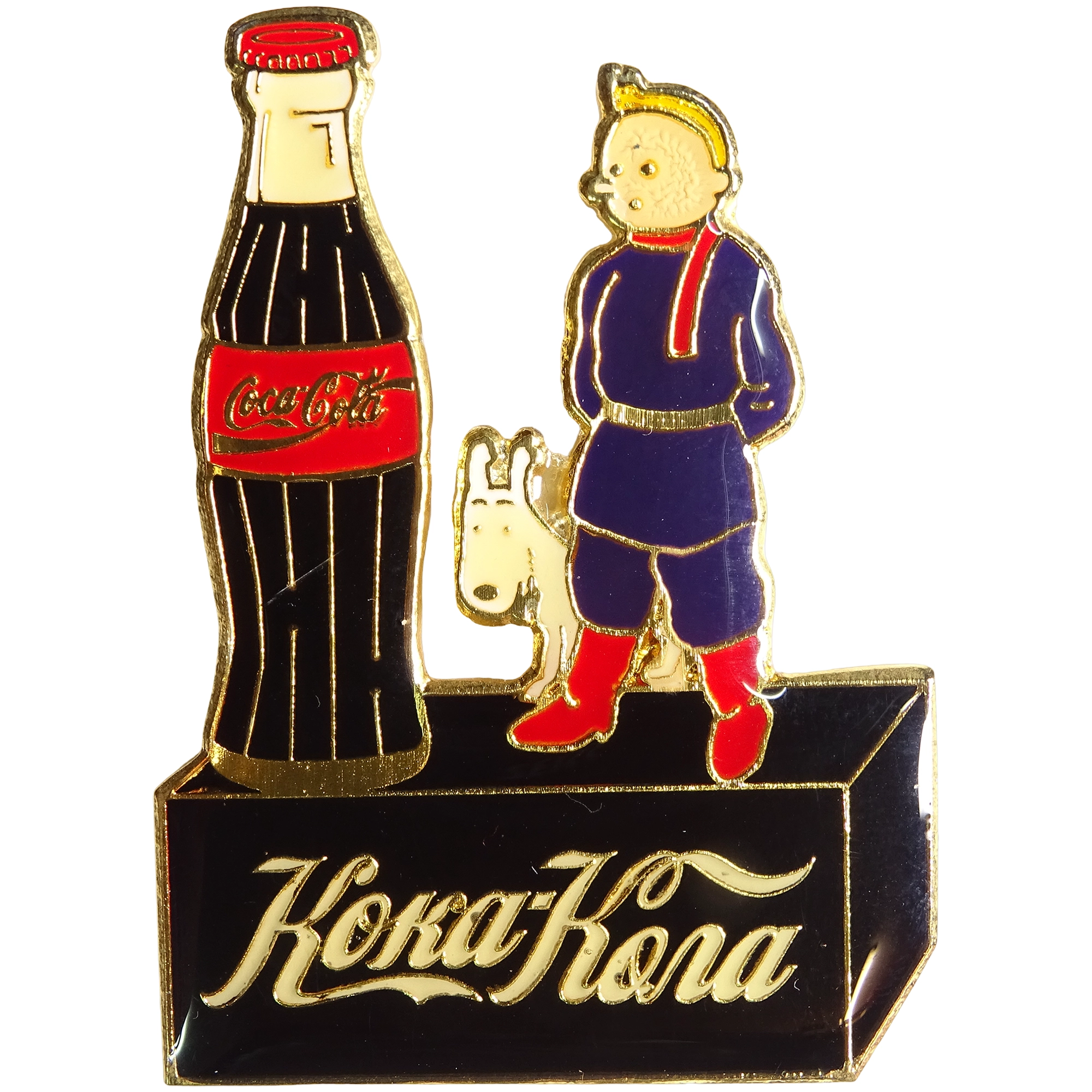 Tintín + Milú + Coca-Cola