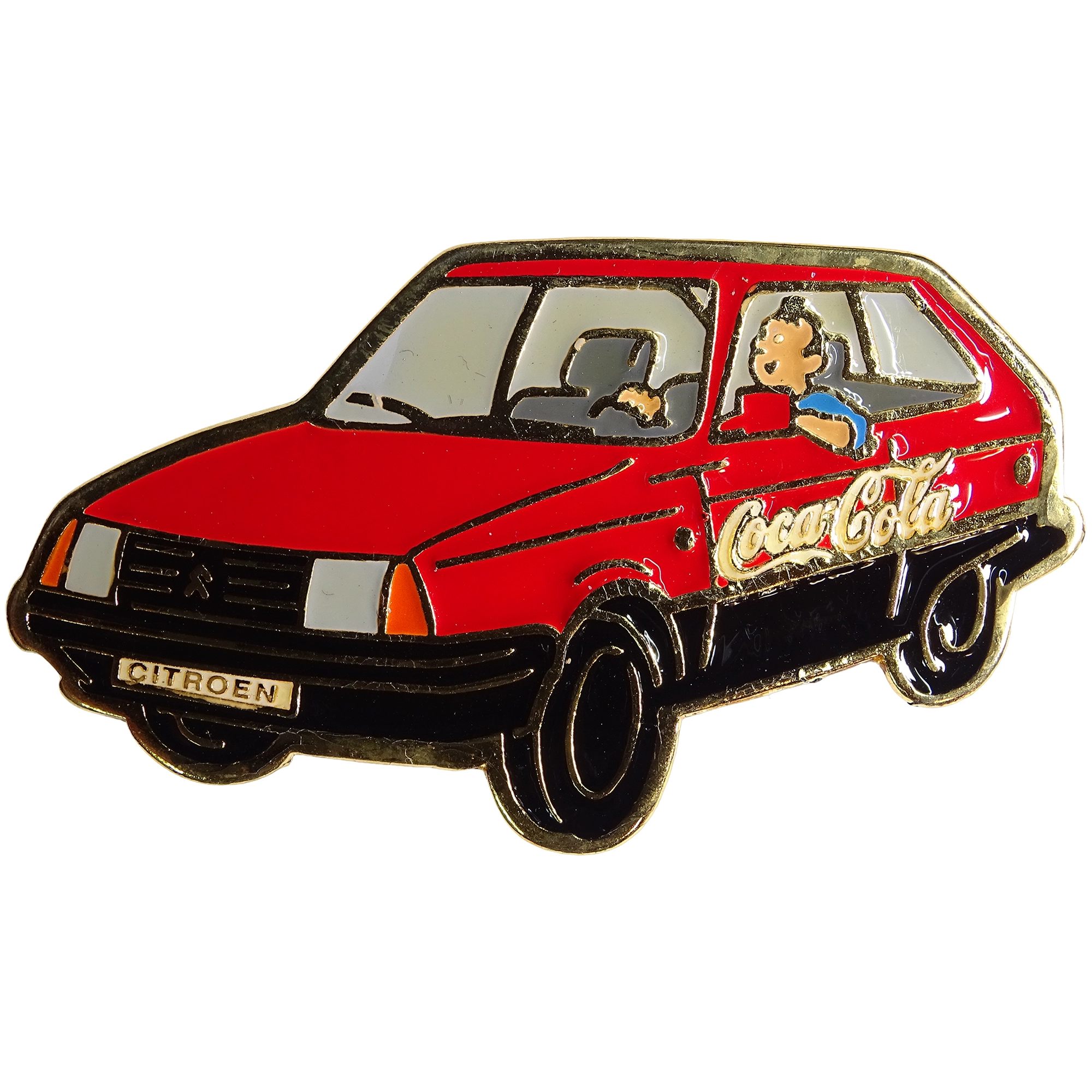Tintín + Coca-Cola + Citroën AX