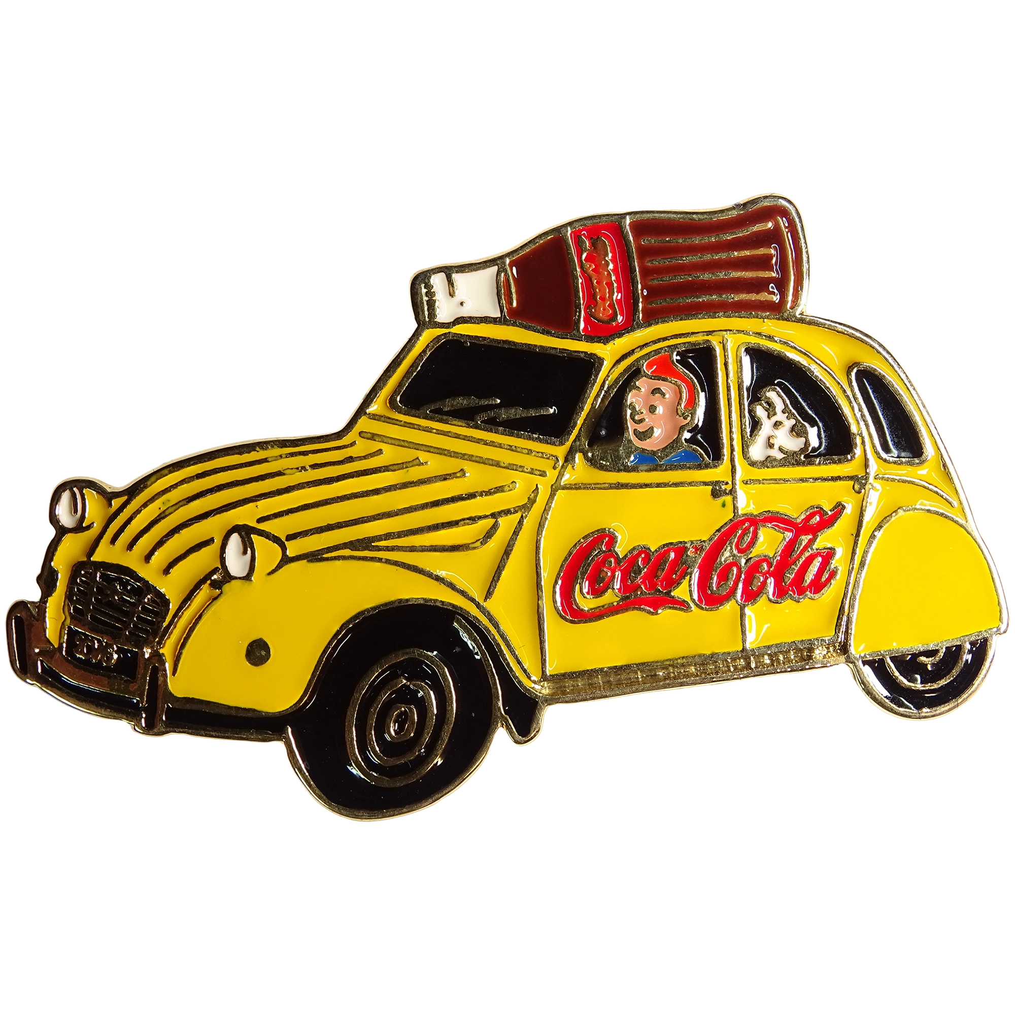 Tintín + Coca-Cola + Citroën 2CV