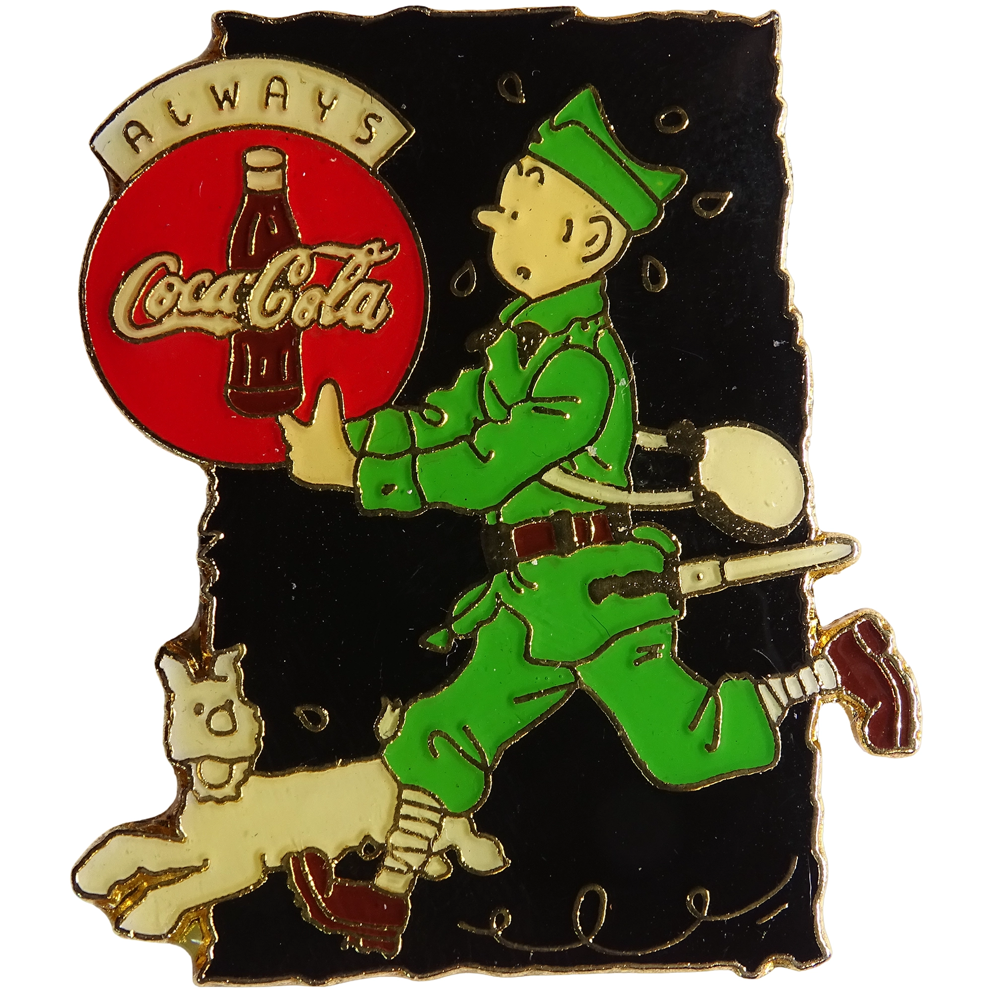 Tintín + Milú + Coca-Cola