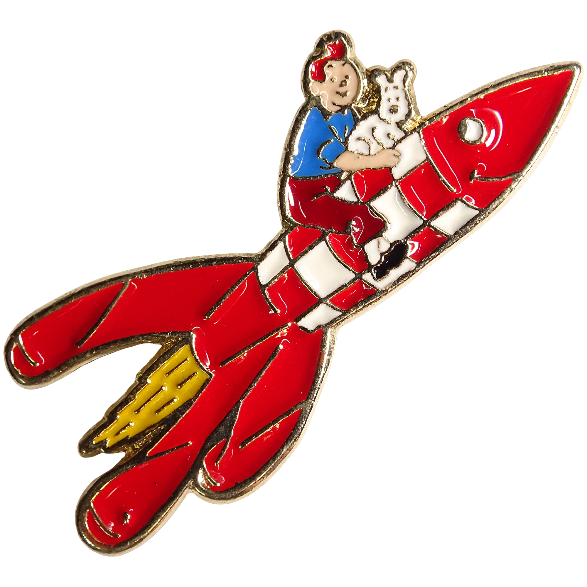 Tintín + Milú + Cohete