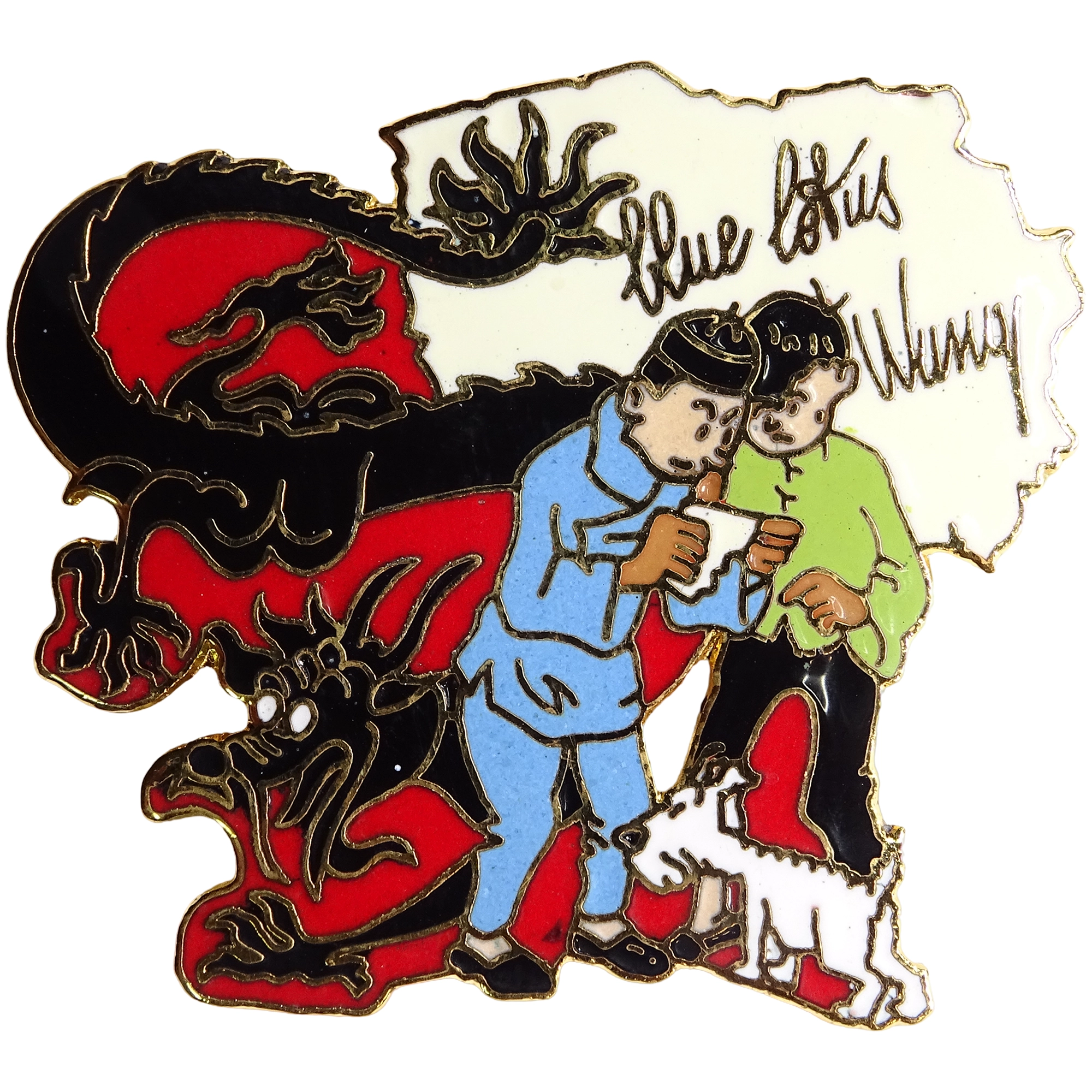 Tintín + Milú + Tchang