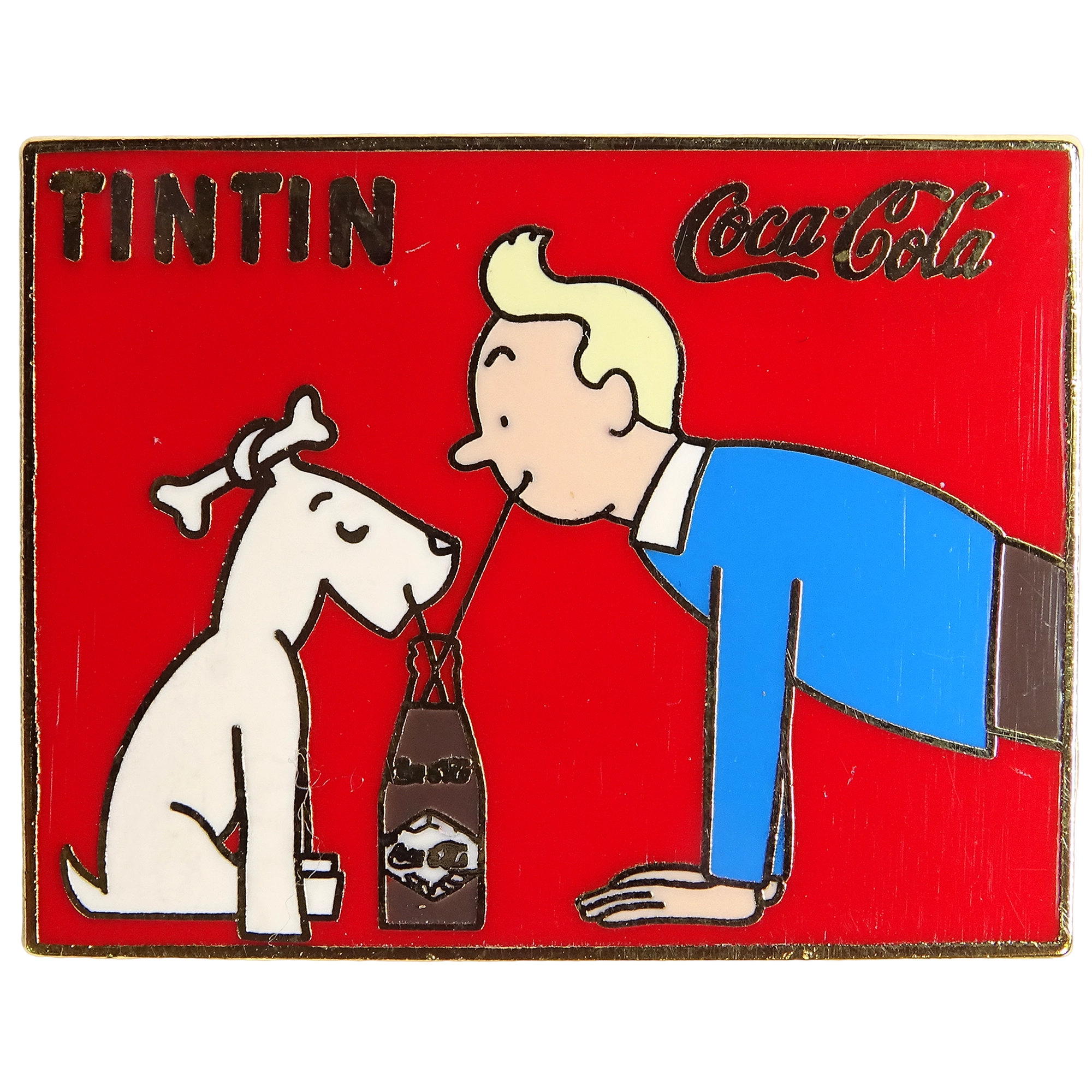 Tintín + Milú + Coca-Cola