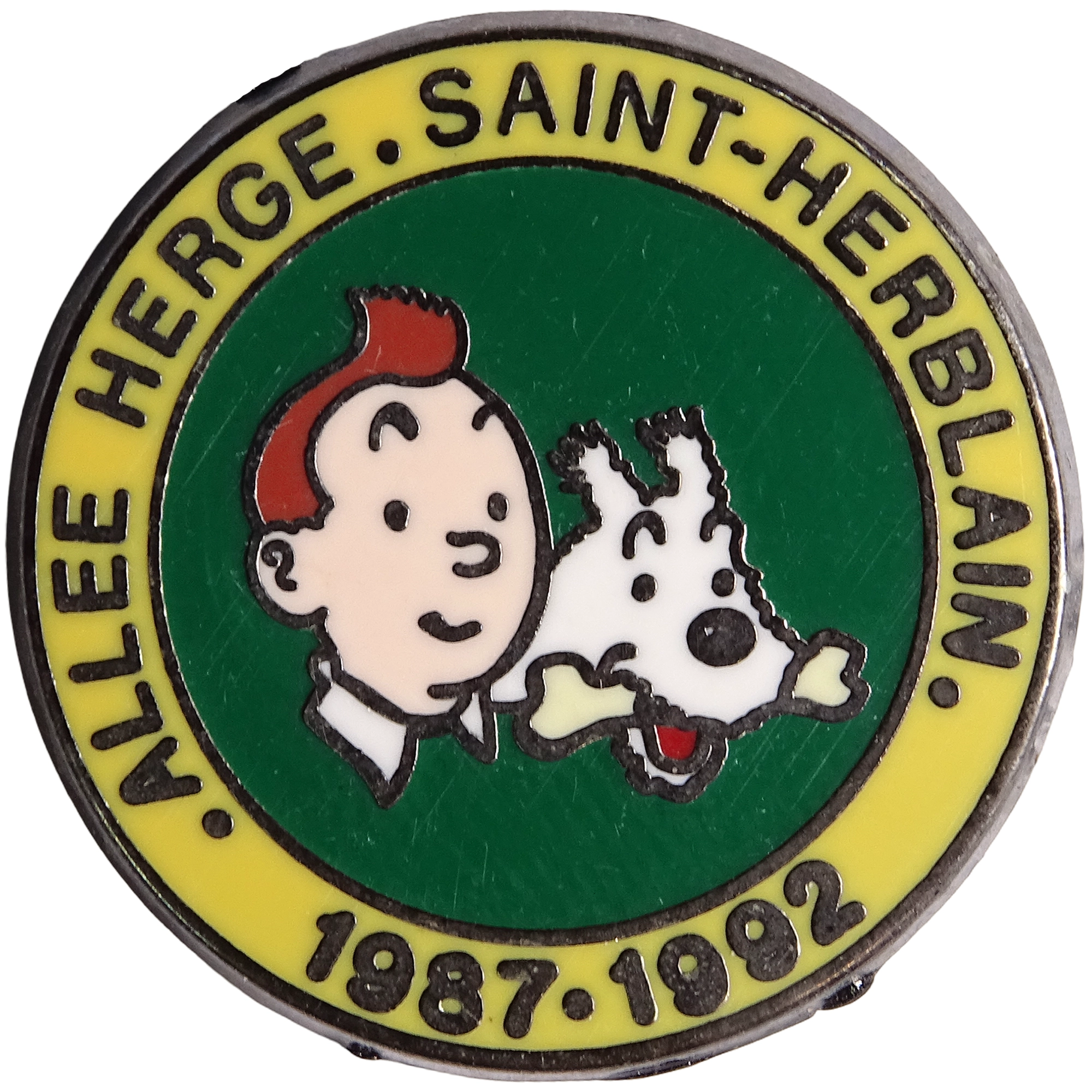 Tintín + Milú + Alle Herge Saint-Herblain