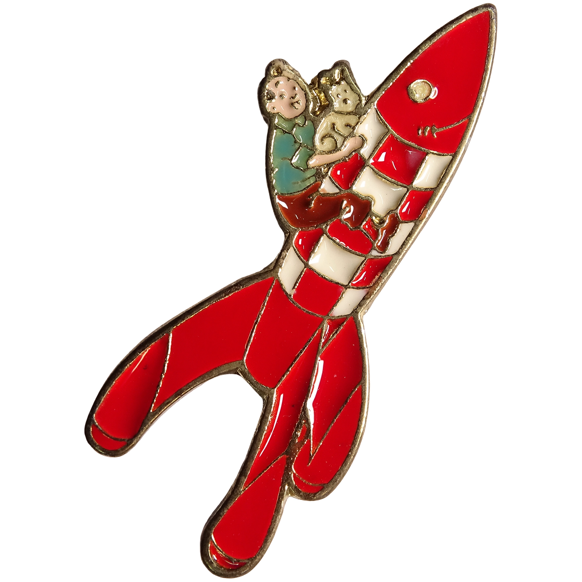 Tintín + Milú + Cohete